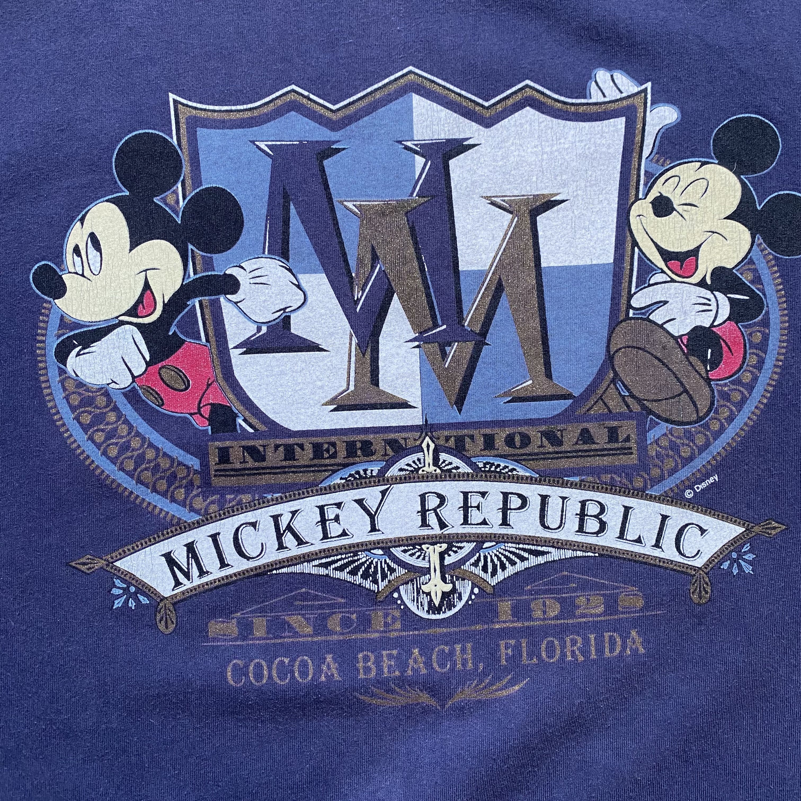 Disney Vintage 90s Faded Mickey Mouse Tee Disney World Y2K Size US L / EU 52-54 / 3 - 5 Thumbnail