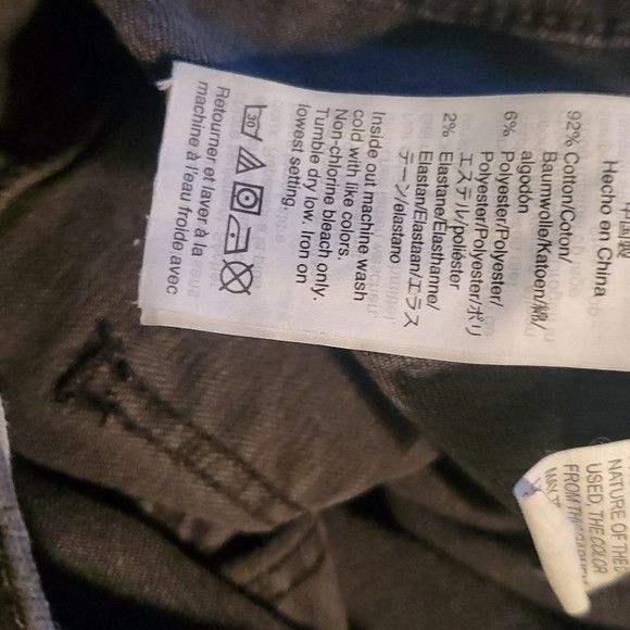 Madewell Madewell 10" High Rise Skinny Raw Edge Botton Fly Black Fros Size 27" / US 4 / IT 40 - 7 Thumbnail