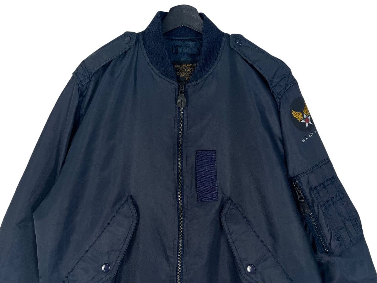 Vintage Vintage MA-1 US Air Force Jacket United Workers Issue Size US L / EU 52-54 / 3 - 5 Thumbnail