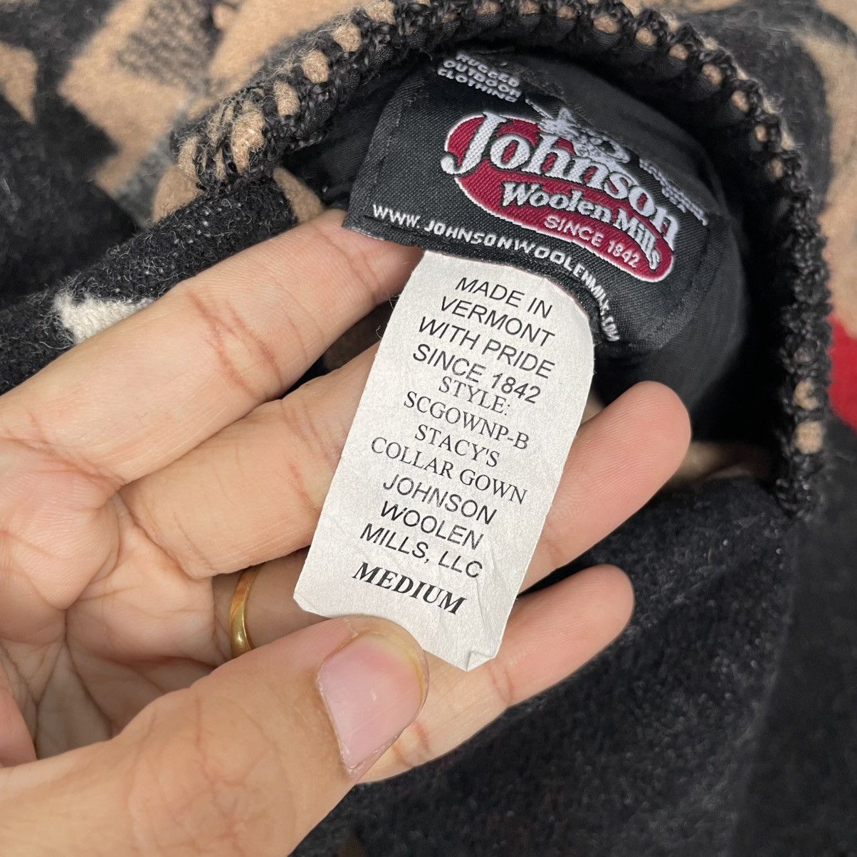 Johnson Woolen Mills Vintage 70s Johnson Woolen Mills Aztech Navajo Jacket Size US M / EU 48-50 / 2 - 17 Thumbnail