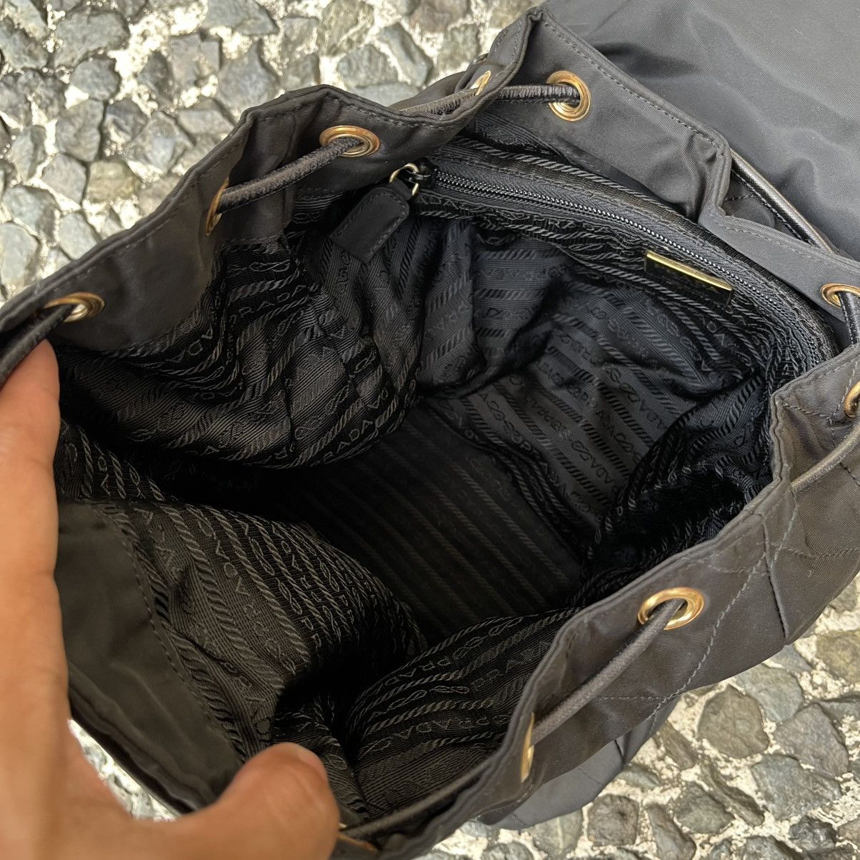 Prada Prada Vintage Quilted Nylon Backpack Size ONE SIZE - 16 Thumbnail