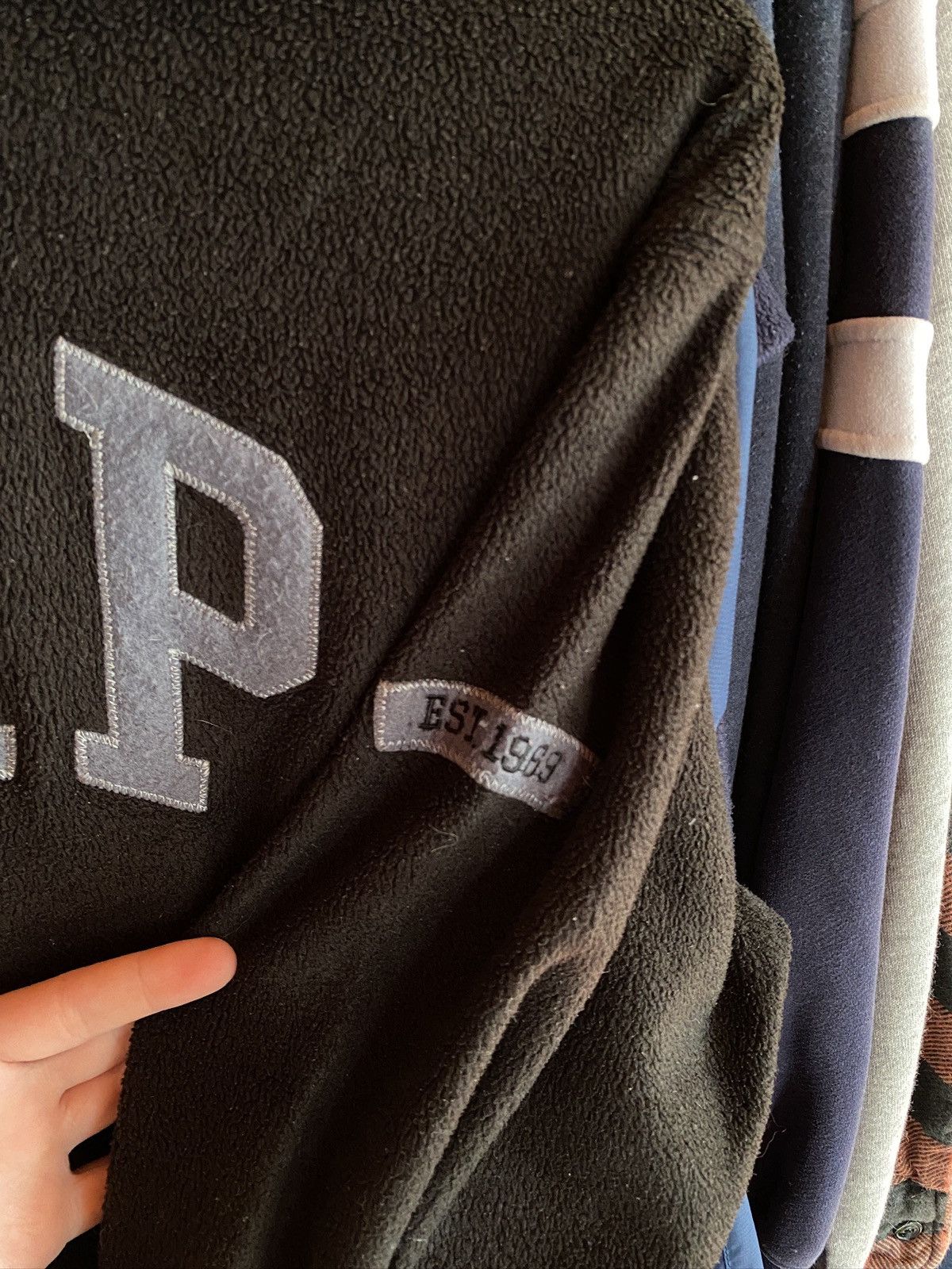 Gap VINTAGE GAP TEDDY FLEECE HOODIE Size US XS / EU 42 / 0 - 3 Thumbnail