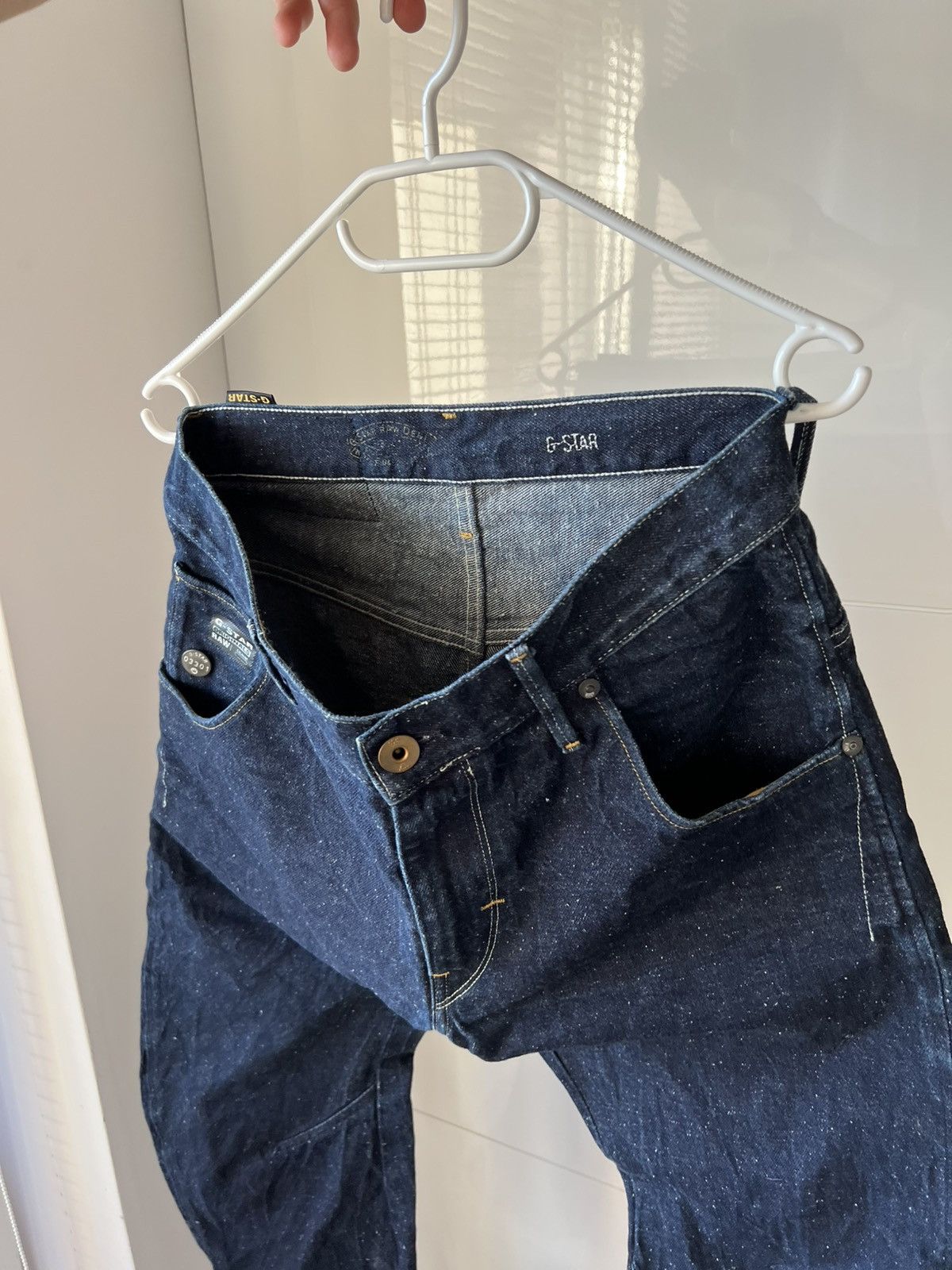 G-Star Y2K G-Star Raw ARC 3D Loose Tapered Braces Opium 03301 Jeans Size US 30 / EU 46 - 10 Thumbnail