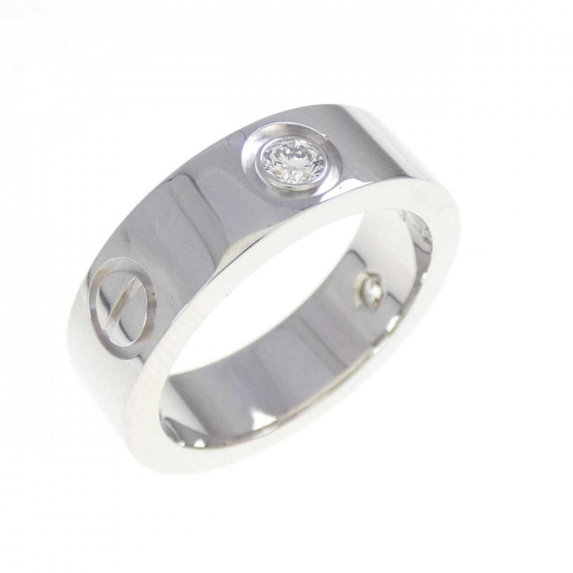 Cartier Cartier Love Half-Diamond Ring Size ONE SIZE - 1 Thumbnail