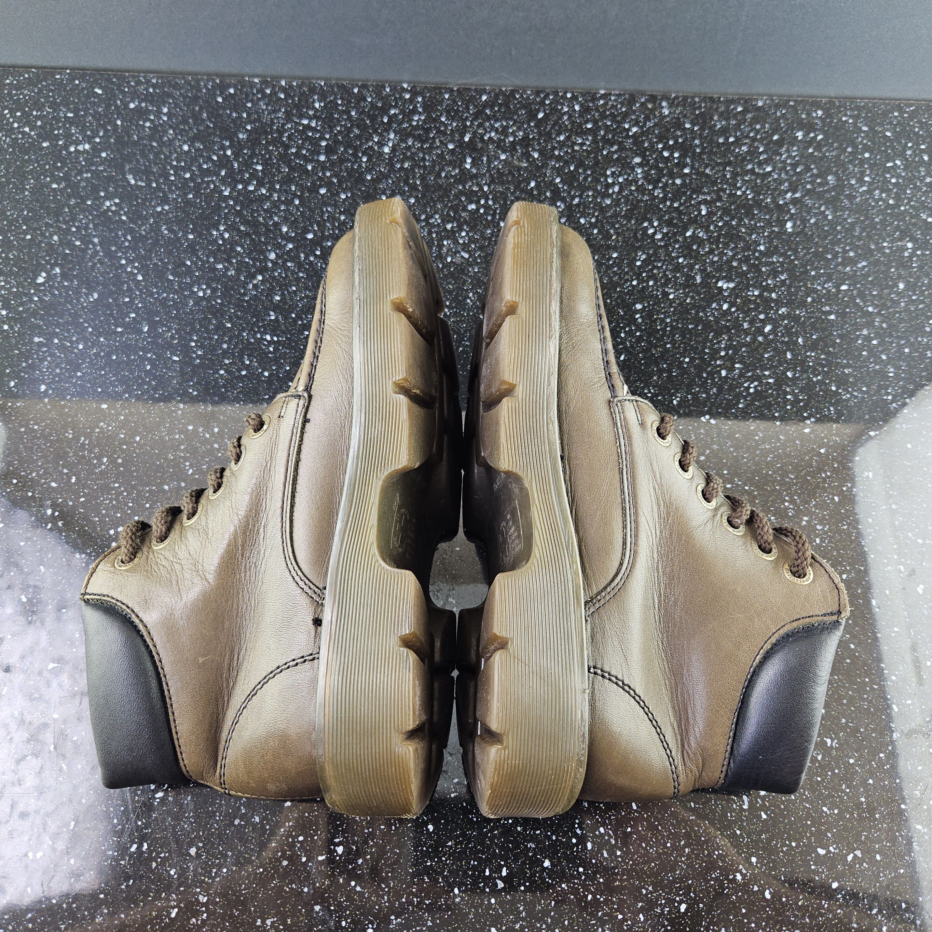 Dr. Martens Vintage Dr. Martens Khaki leather boots Sz 5 UK Size US 6 / EU 39 - 7 Thumbnail