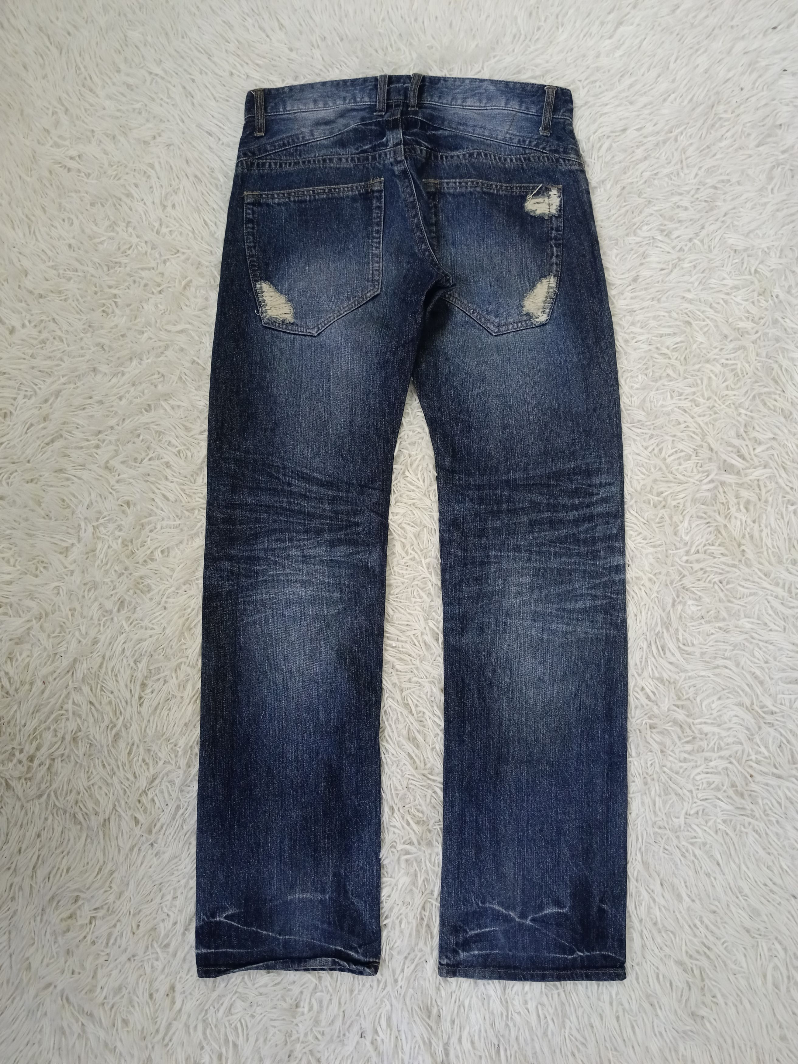 Japanese Brand PACTHWORK FREE GATE DENIM PANTS Size US 32 / EU 48 - 2 Thumbnail