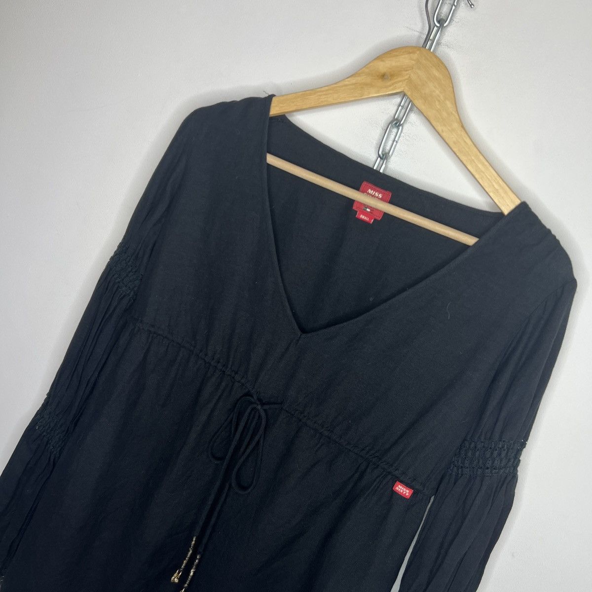 Miss Sixty Miss Sixty Black Avant Garde Long Sleeve Size S / US 4 / IT 40 - 4 Thumbnail