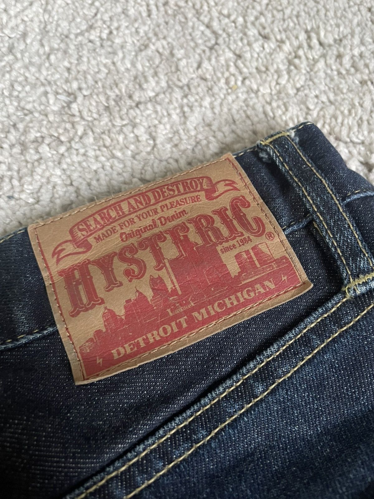Hysteric Glamour Hysteric Glamour slim Denim Jeans Size US 30 / EU 46 - 3 Thumbnail