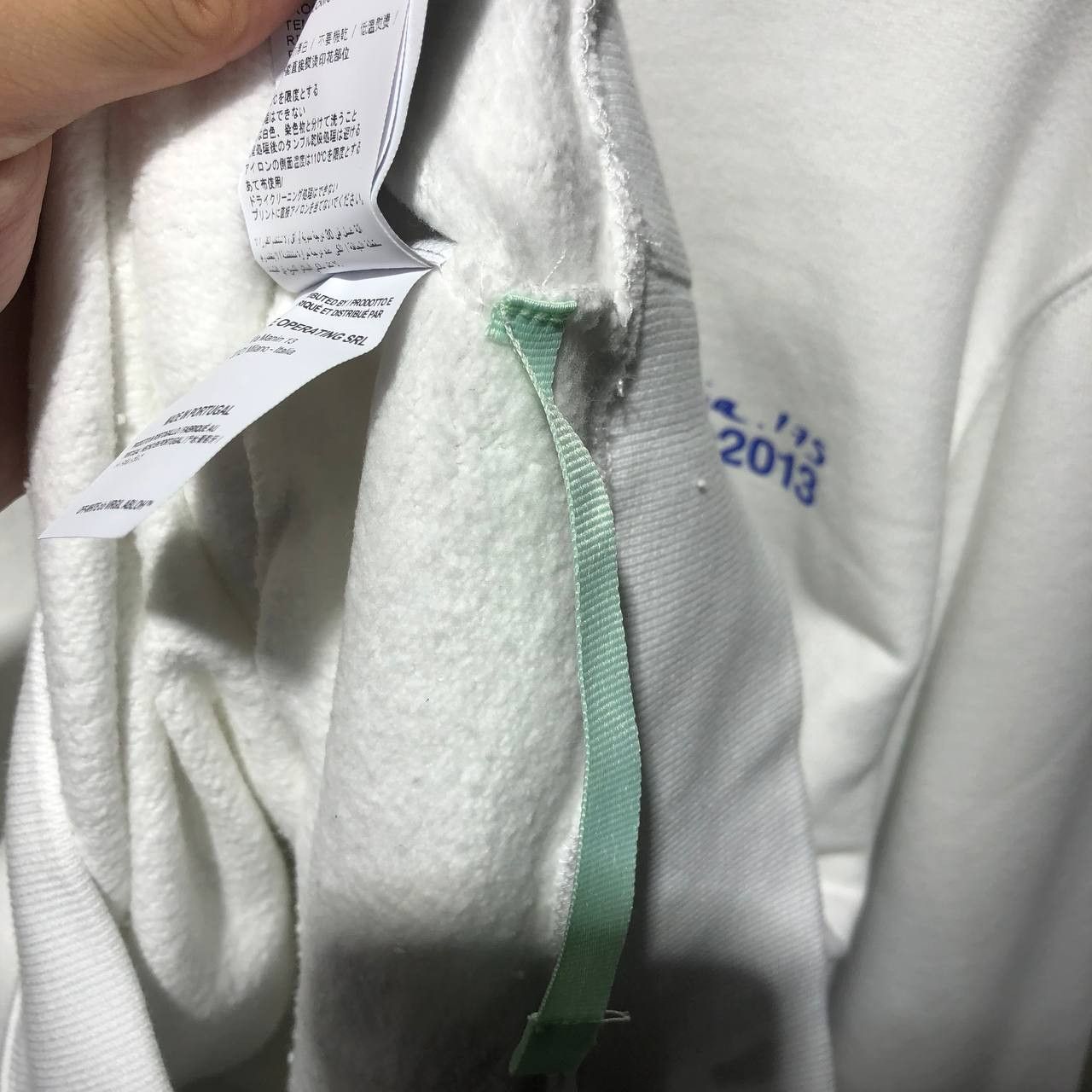 Off-White Off-White X Santa Eulalia FW18 Barcelona Exclusive crewneck Size US M / EU 48-50 / 2 - 13 Thumbnail