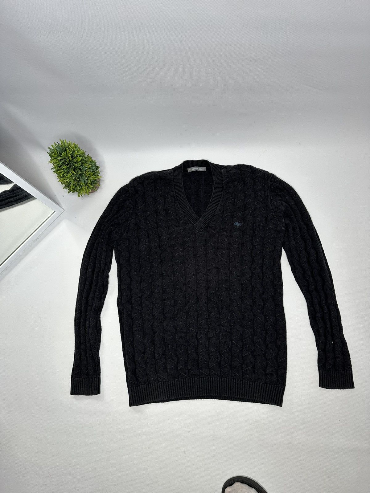 Lacoste Lactose Sweaters Size US L / EU 52-54 / 3 - 2 Thumbnail