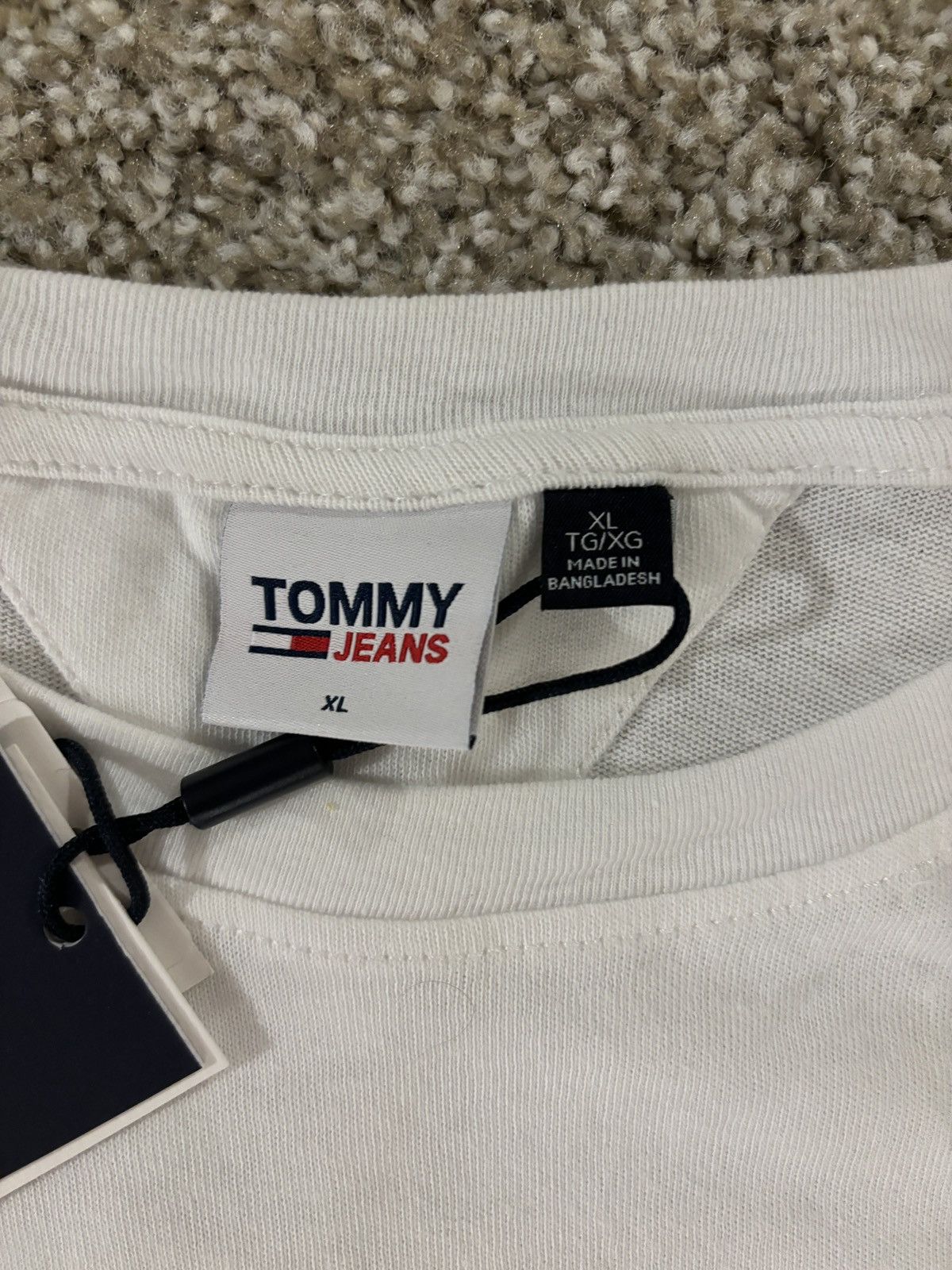 Tommy Hilfiger × Vintage White Tommy Hilfiger Shirt Size US XL / EU 56 / 4 - 4 Thumbnail