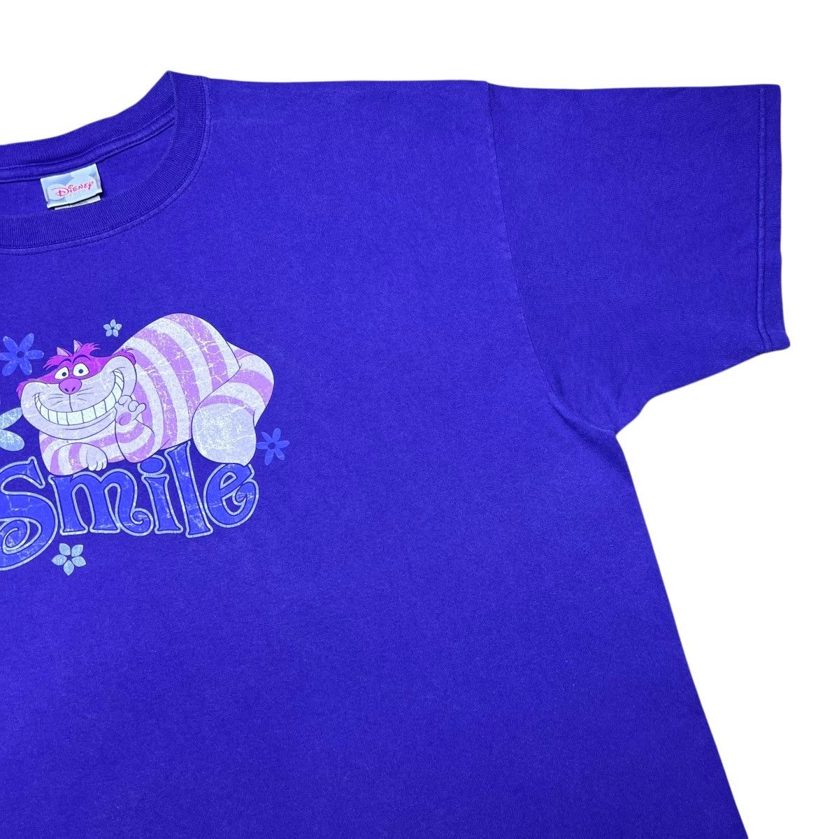 Disney 2000s Alice In Wonderland Cheshire Cat Smile Disney T-Shirt Size US XXL / EU 58 / 5 - 6 Thumbnail