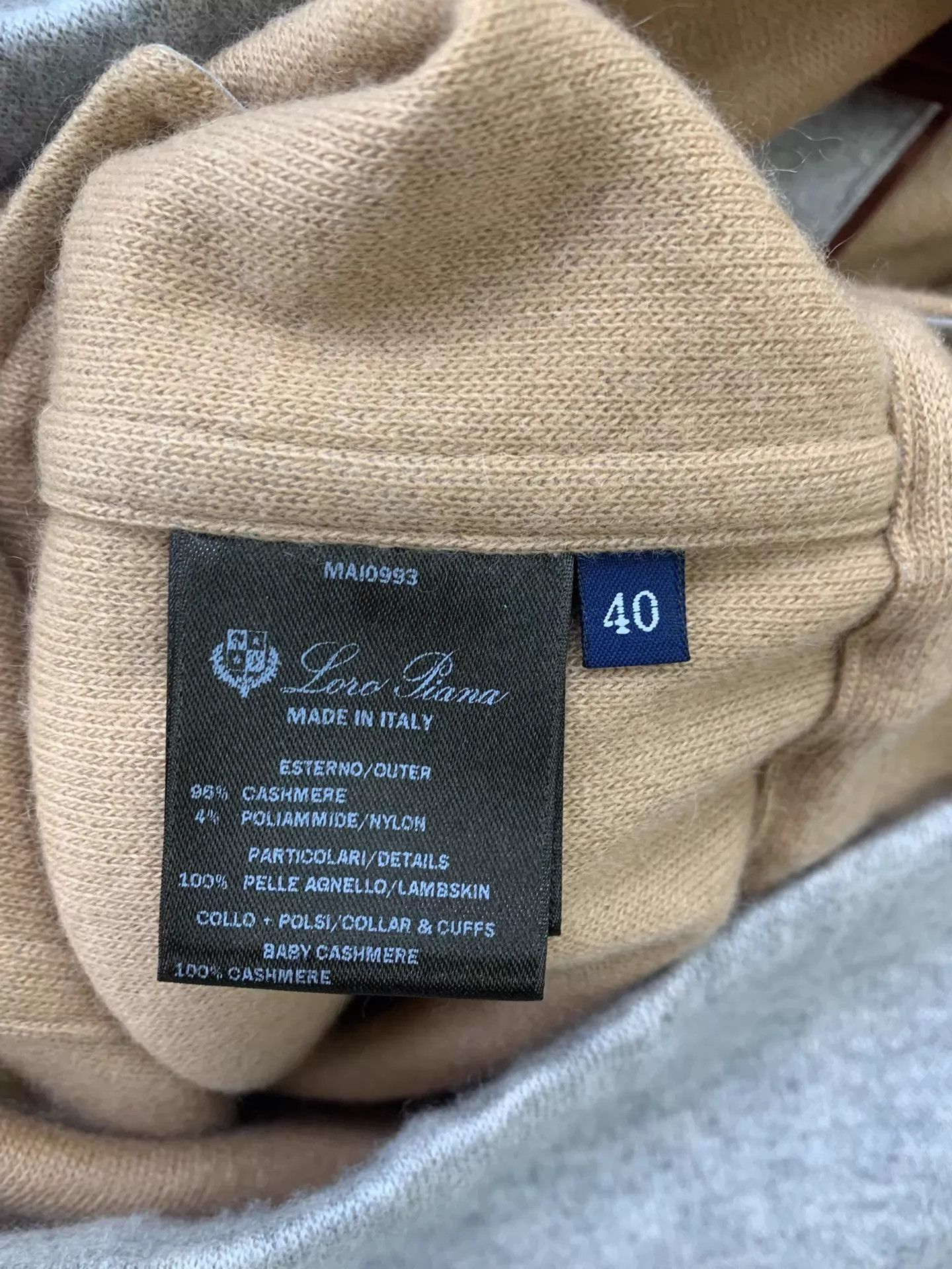 Loro Piana Loro Piana Hooded Cashmere Jacket Gray Size 40 New Size S / US 4 / IT 40 - 5 Thumbnail