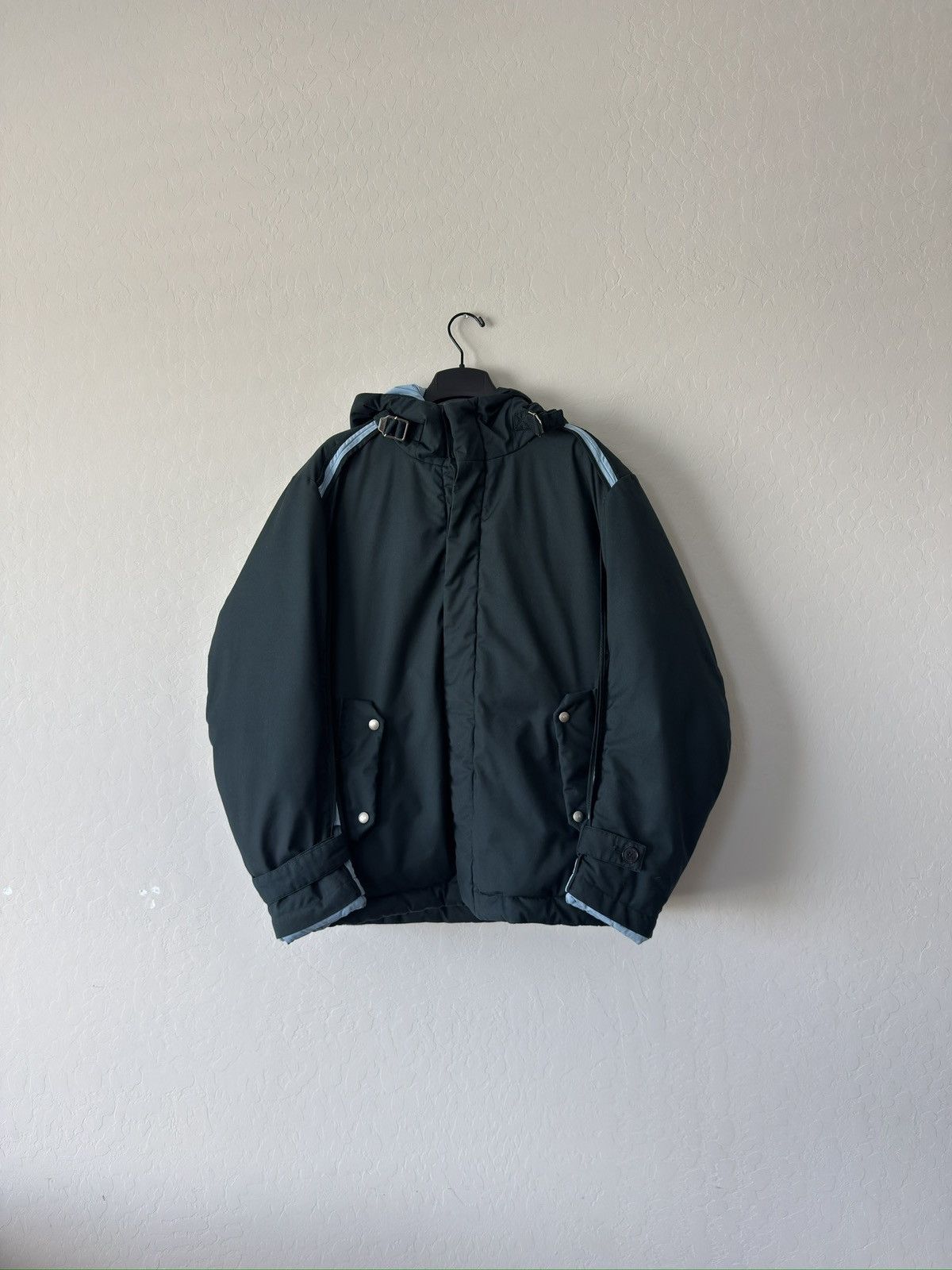 Other 4G Designer Luxury Vintage Blue Buckle Puffer Jacket Coat Size US L / EU 52-54 / 3 - 1 Thumbnail