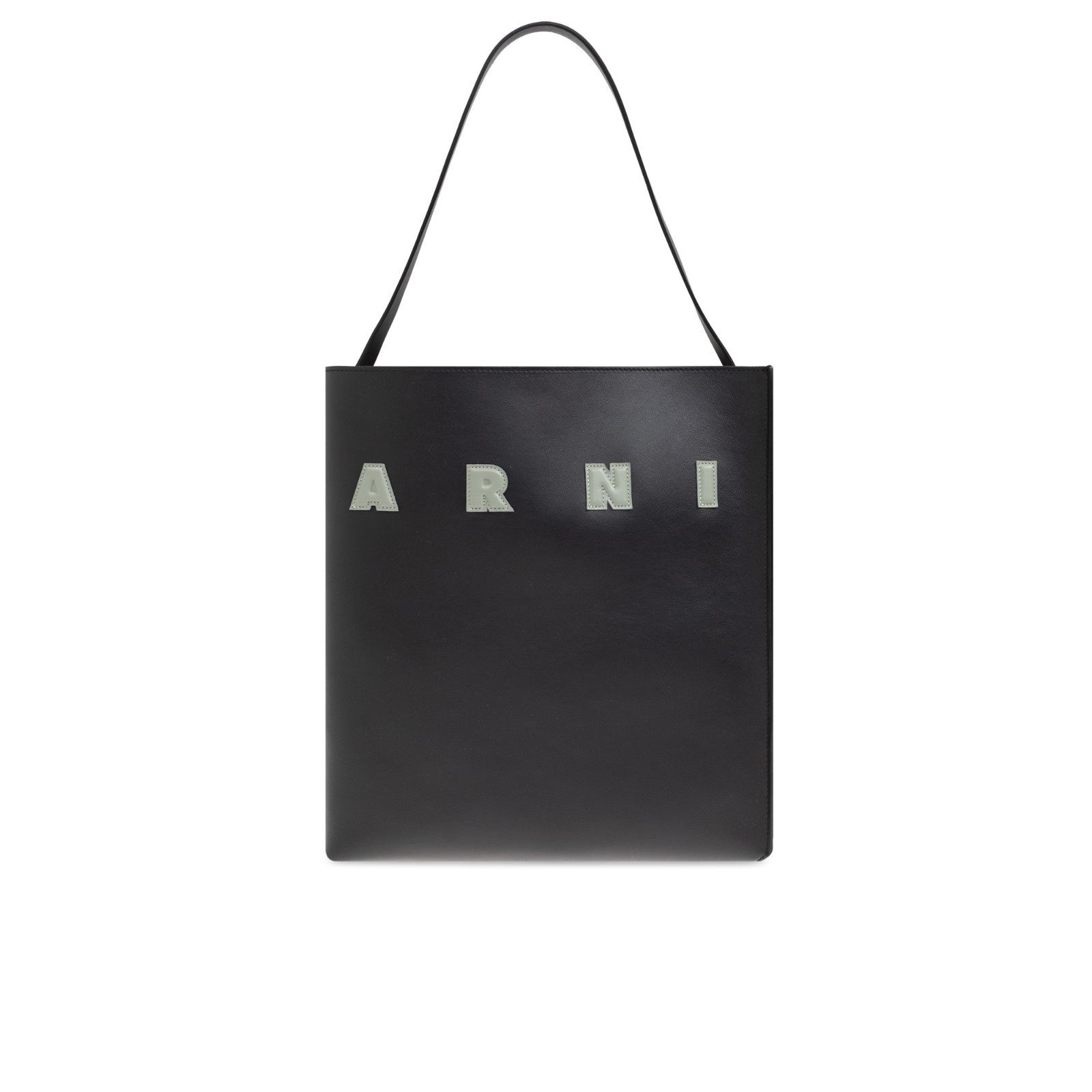 Marni MARNI Black Leather Shoulder Bag New & Authentic Size ONE SIZE - 1 Thumbnail