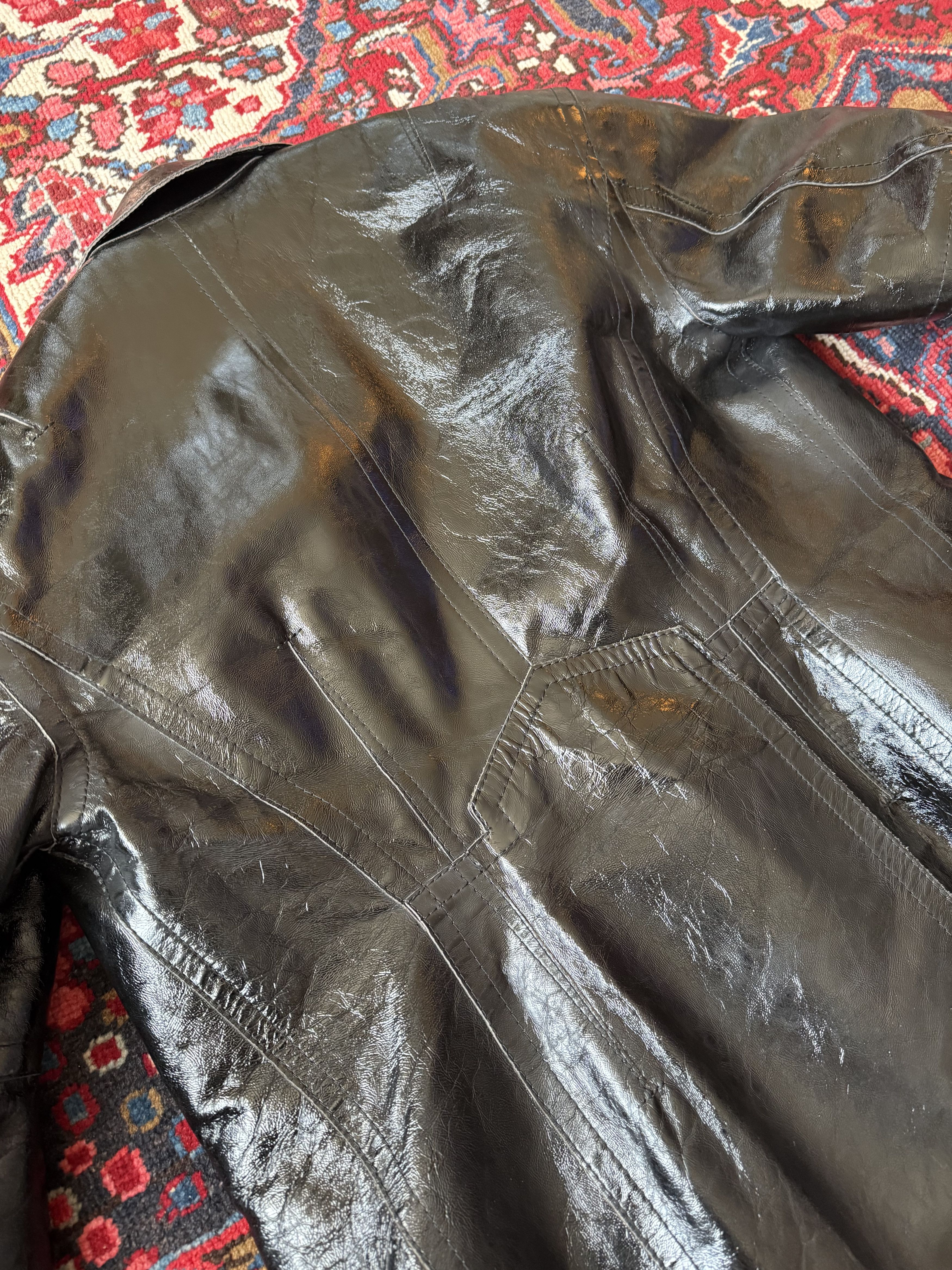 Dirk Bikkembergs Vintage Padded Leather Coat Size US L / EU 52-54 / 3 - 13 Thumbnail