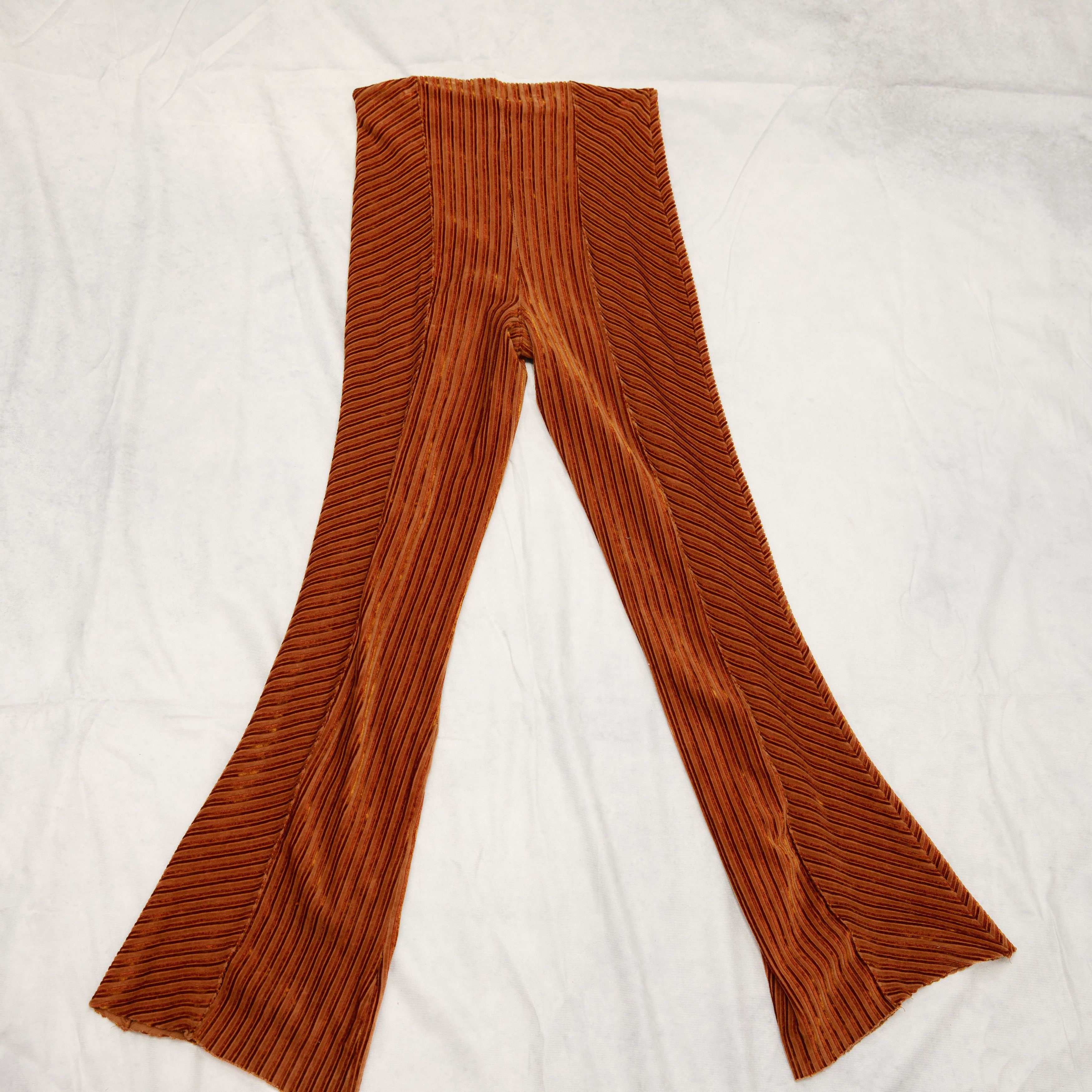 Free People Free People Penny Pull on Velvet Pants in Orange Brown Size 25" / US 0 / IT 36 - 13 Thumbnail