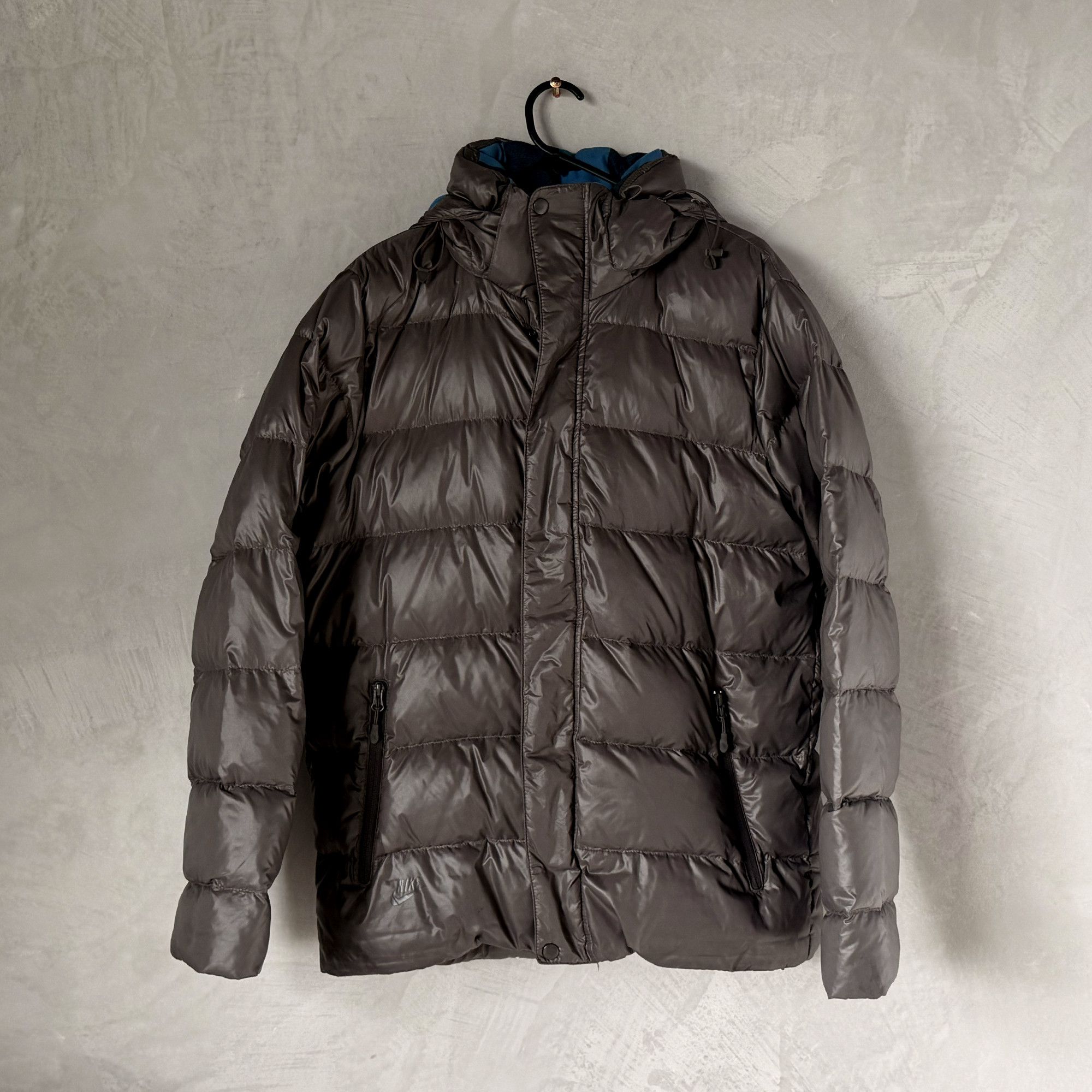 Nike Nike Puffer Jacket with plaid lining Size US L / EU 52-54 / 3 - 2 Thumbnail