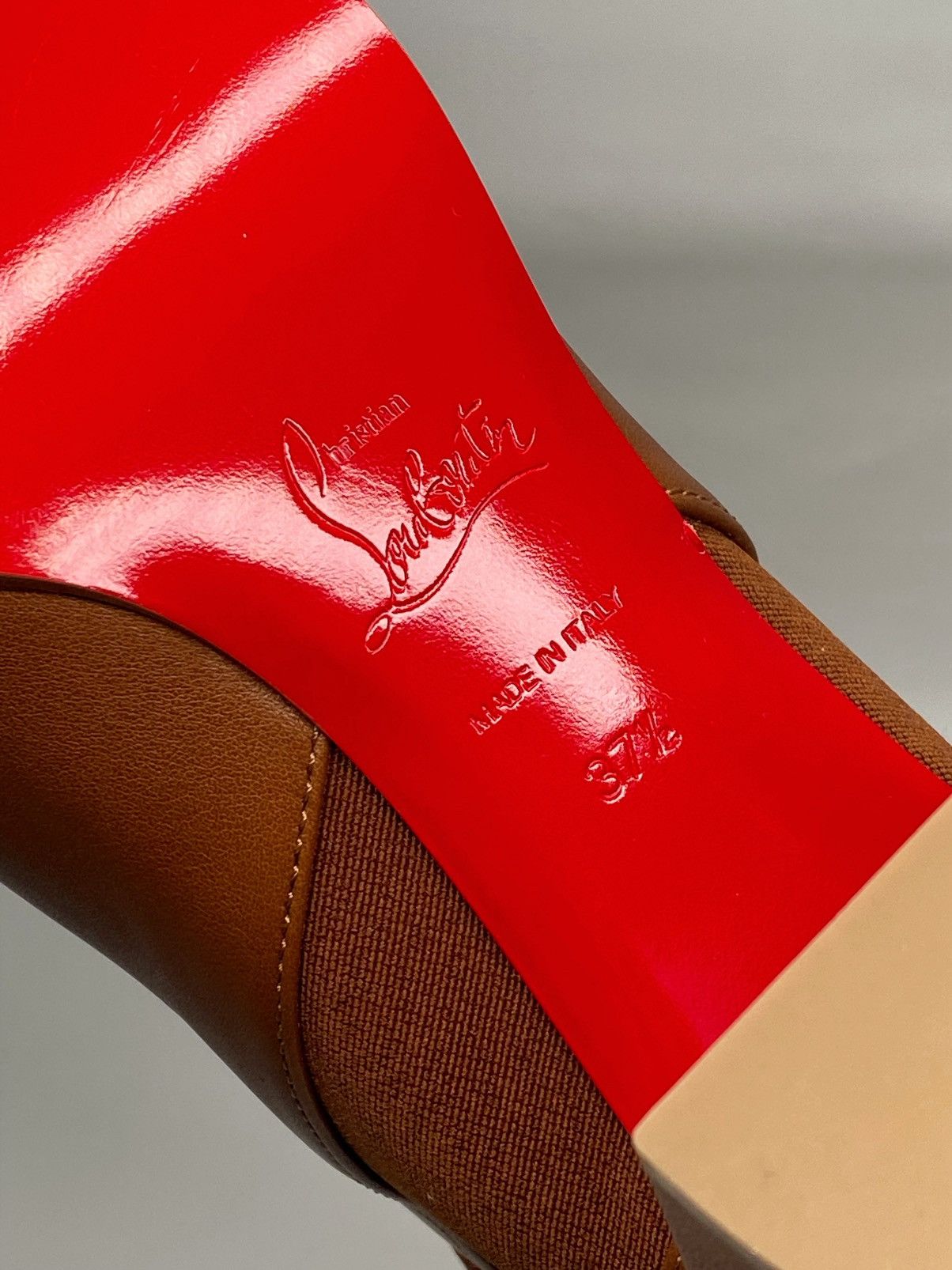 Christian Louboutin Christian Louboutin Leather 70 Chelsea Booties size 37.5 Size US 7.5 / IT 37.5 - 14 Thumbnail