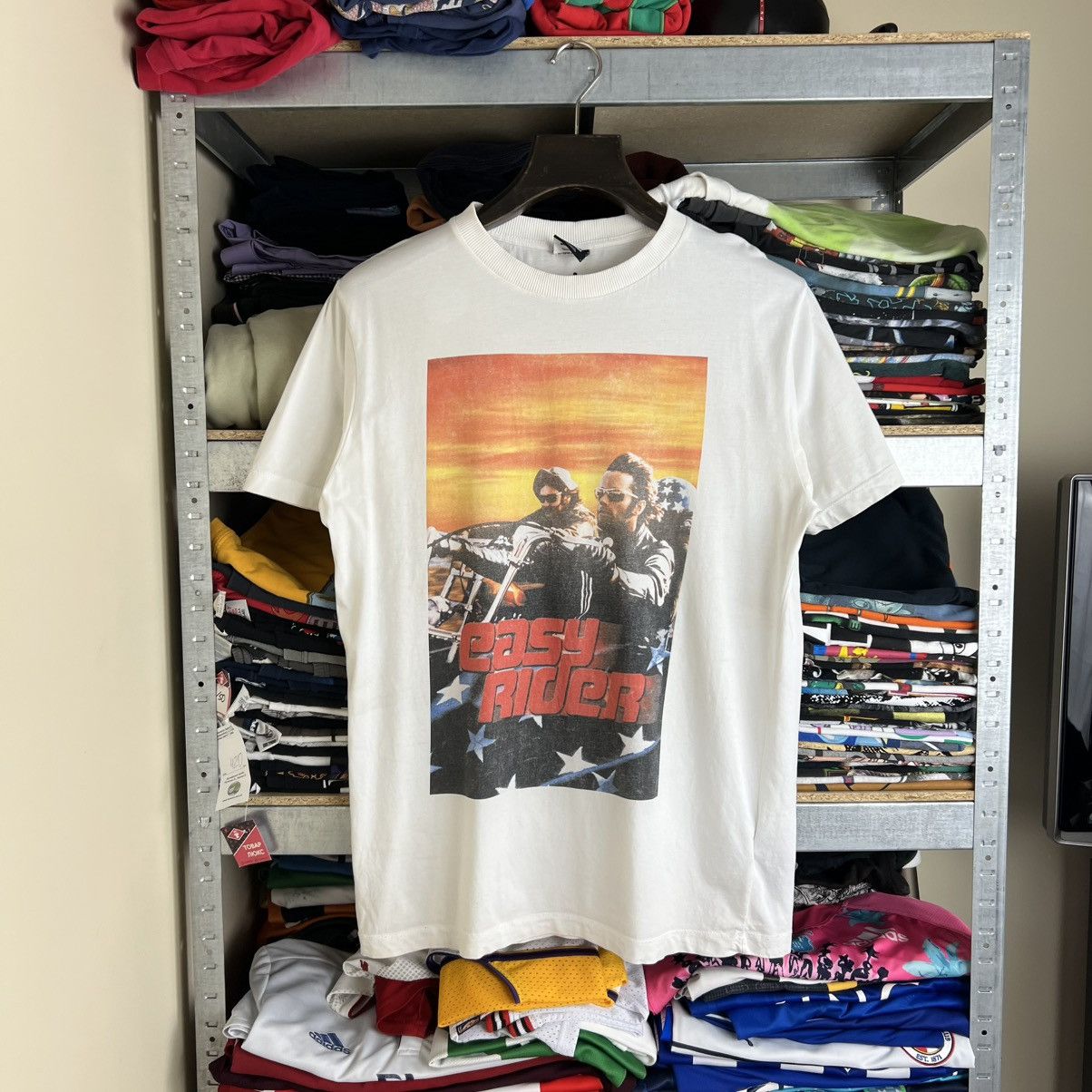 Marcelo Burlon Rare! Marcelo Burlon x Easy Rider Big Logo Tee Luxury Size US L / EU 52-54 / 3 - 1 Thumbnail