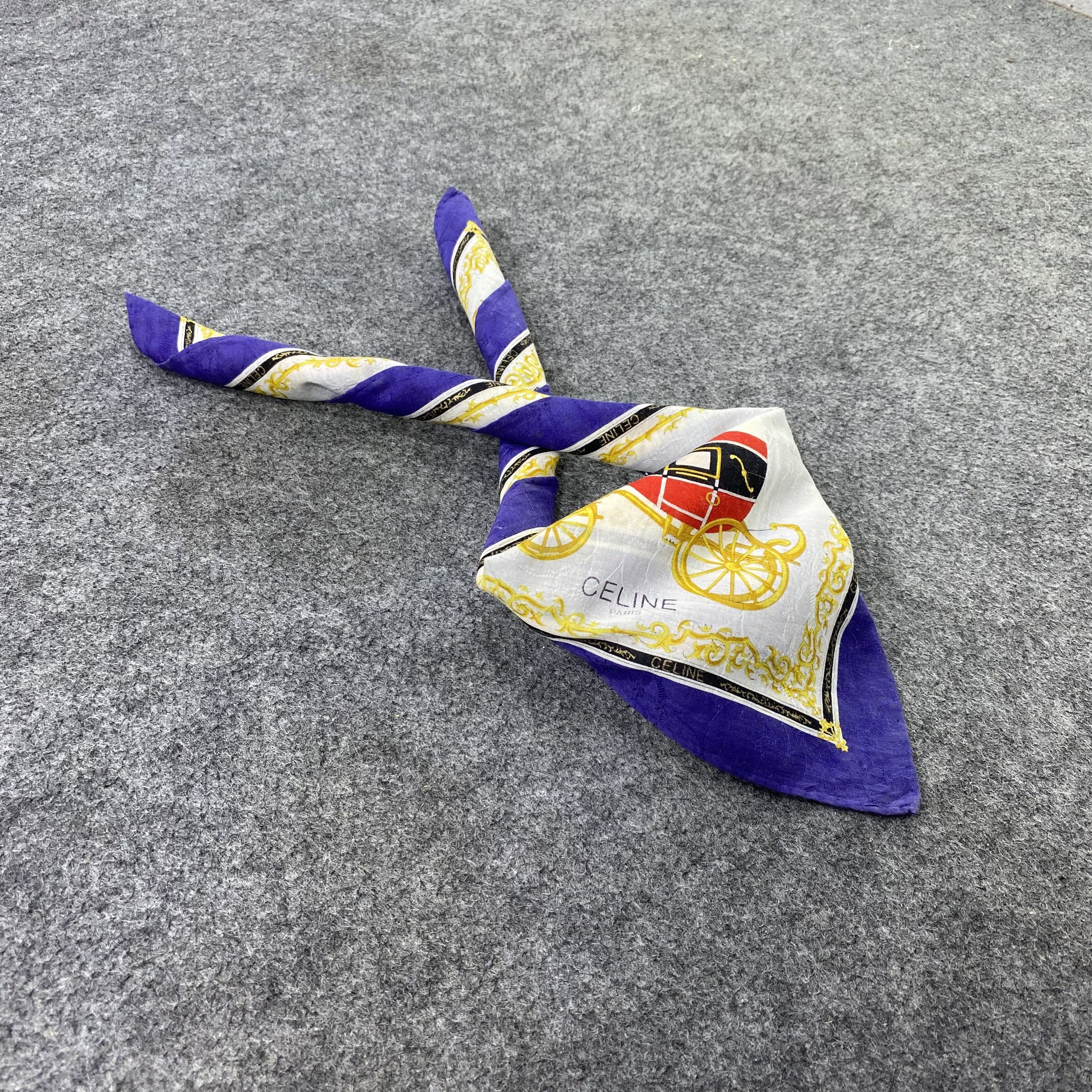 Celine Celine Handkerchief / Bandana / Neckerchief-B2326 Size ONE SIZE - 1 Thumbnail
