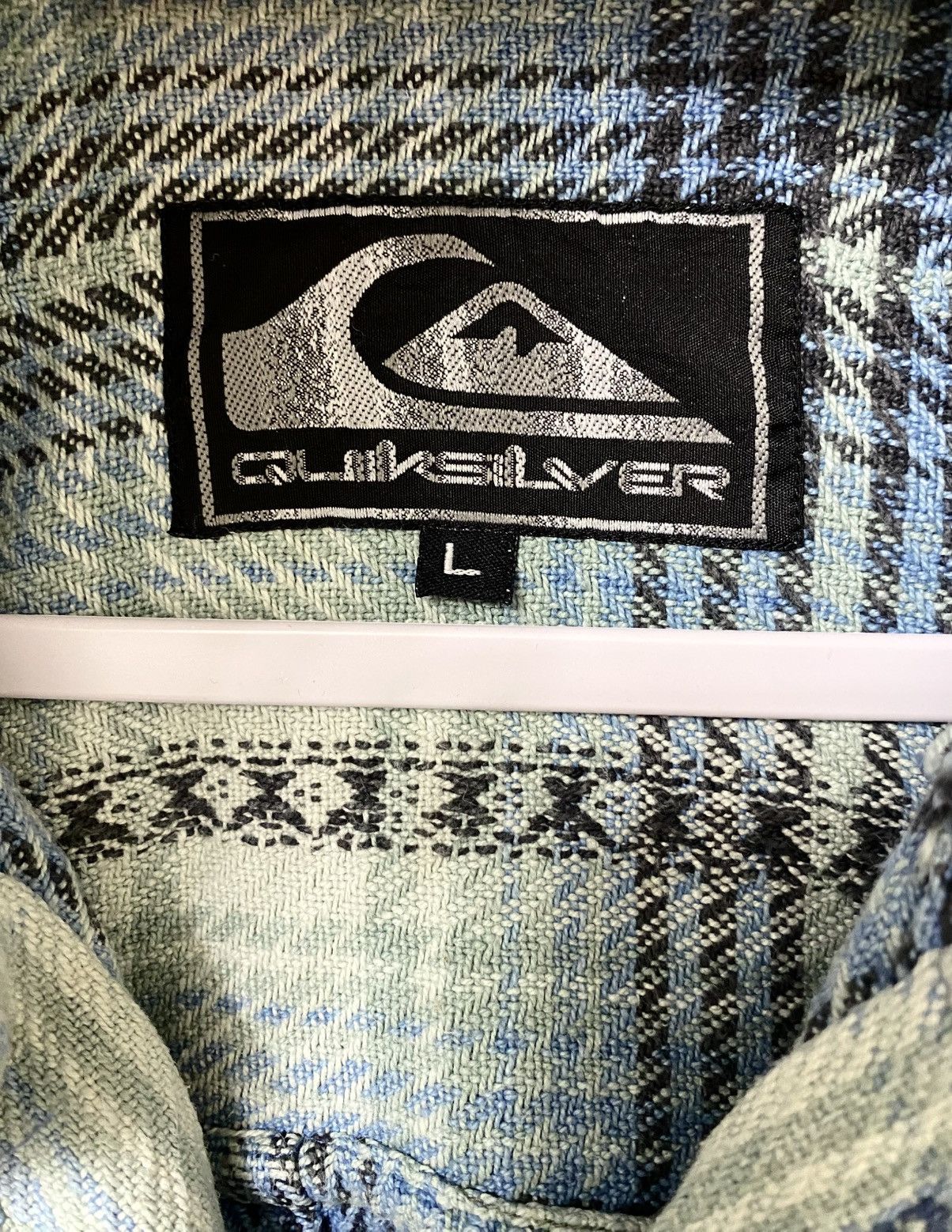 Quicksilver QUICKSILVER 100% Cotton Jacket with Hoodie Size US L / EU 52-54 / 3 - 2 Thumbnail