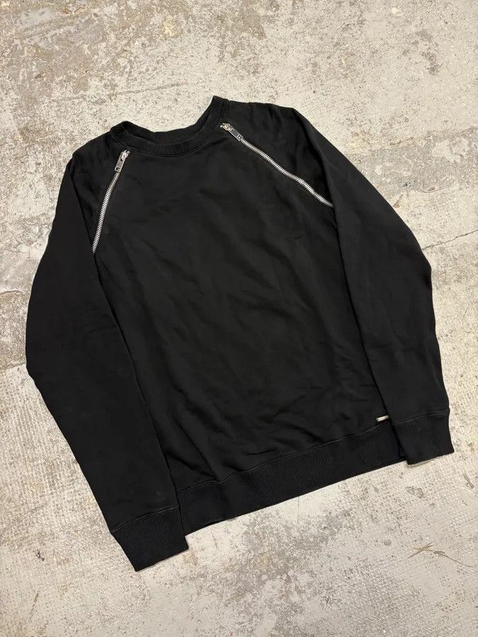 Diesel Diesel Black Multi Zips Sweater Size US S / EU 44-46 / 1 - 5 Thumbnail