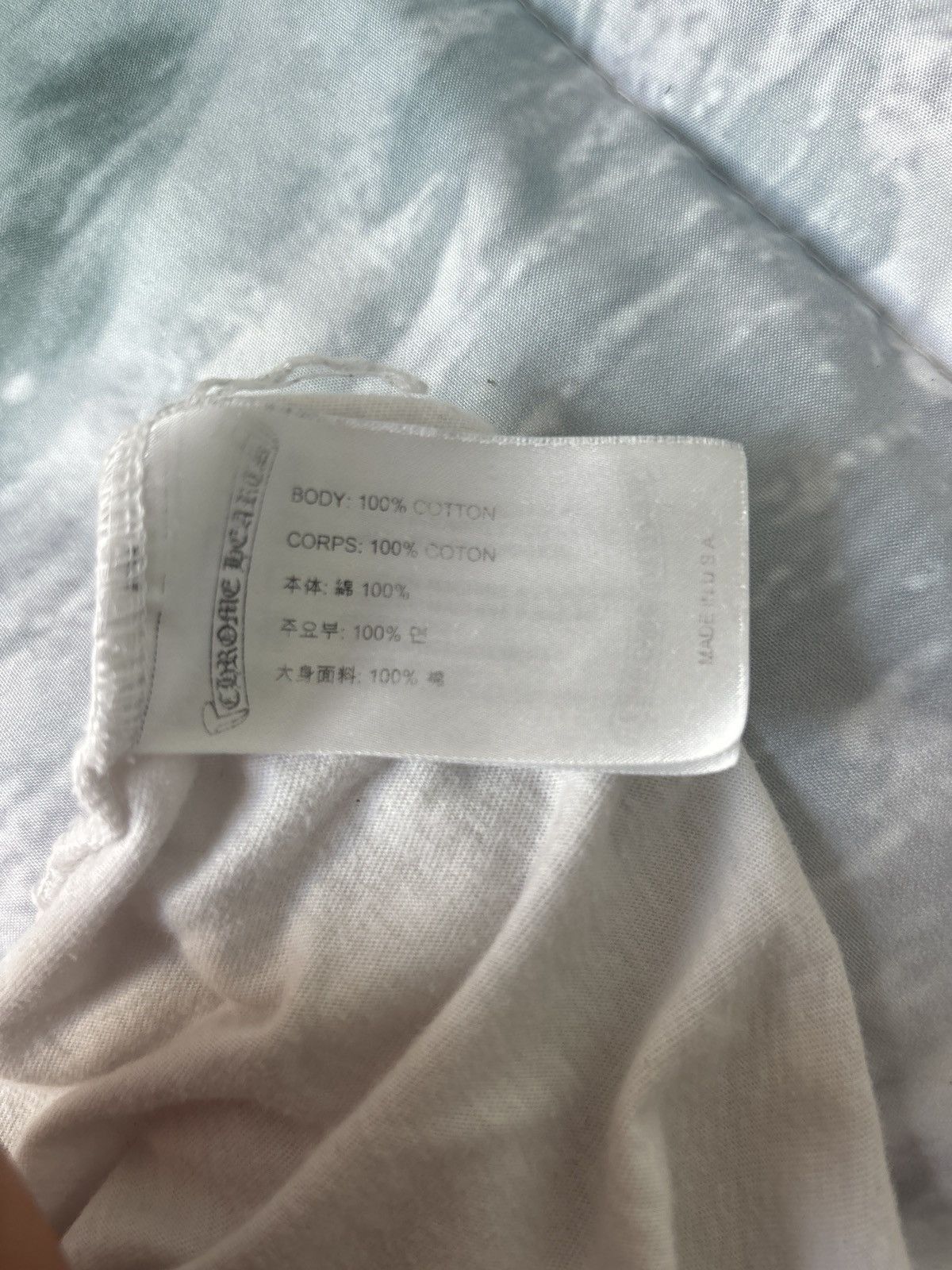 Chrome Hearts Chrome Hearts Gradient T-Bar Motif Pocket Long-Sleeve White Size US XXL / EU 58 / 5 - 5 Thumbnail