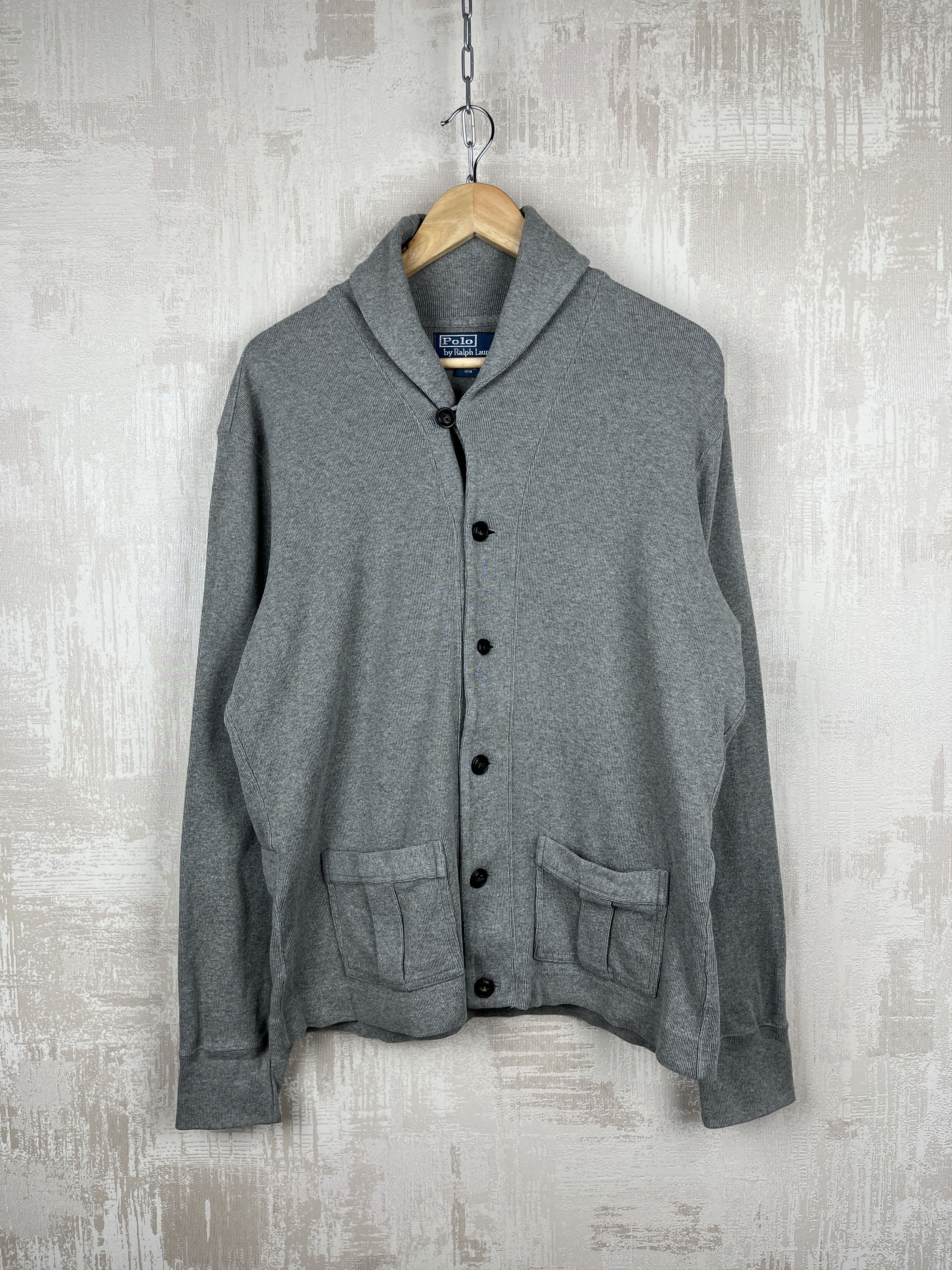 Polo Ralph Lauren Polo by Ralph Lauren Vintage Shawl Cardigan Size US M / EU 48-50 / 2 - 2 Thumbnail