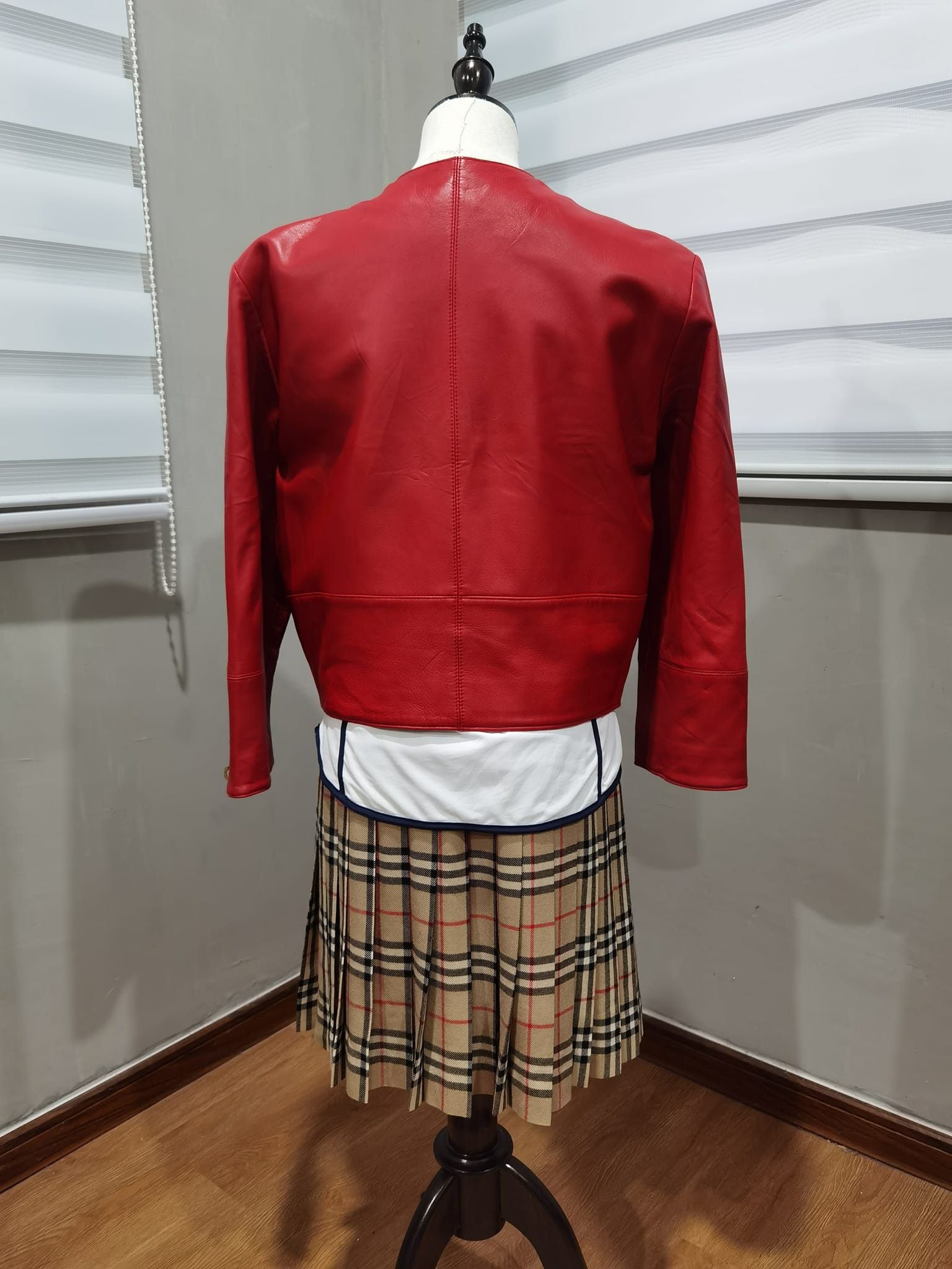 Designer × Jean-Louis Scherrer × Vintage JEAN-LOUIS SCHERRER X Yaeko Aikawa leather jacket S 2238 Size S / US 4 / IT 40 - 2 Thumbnail