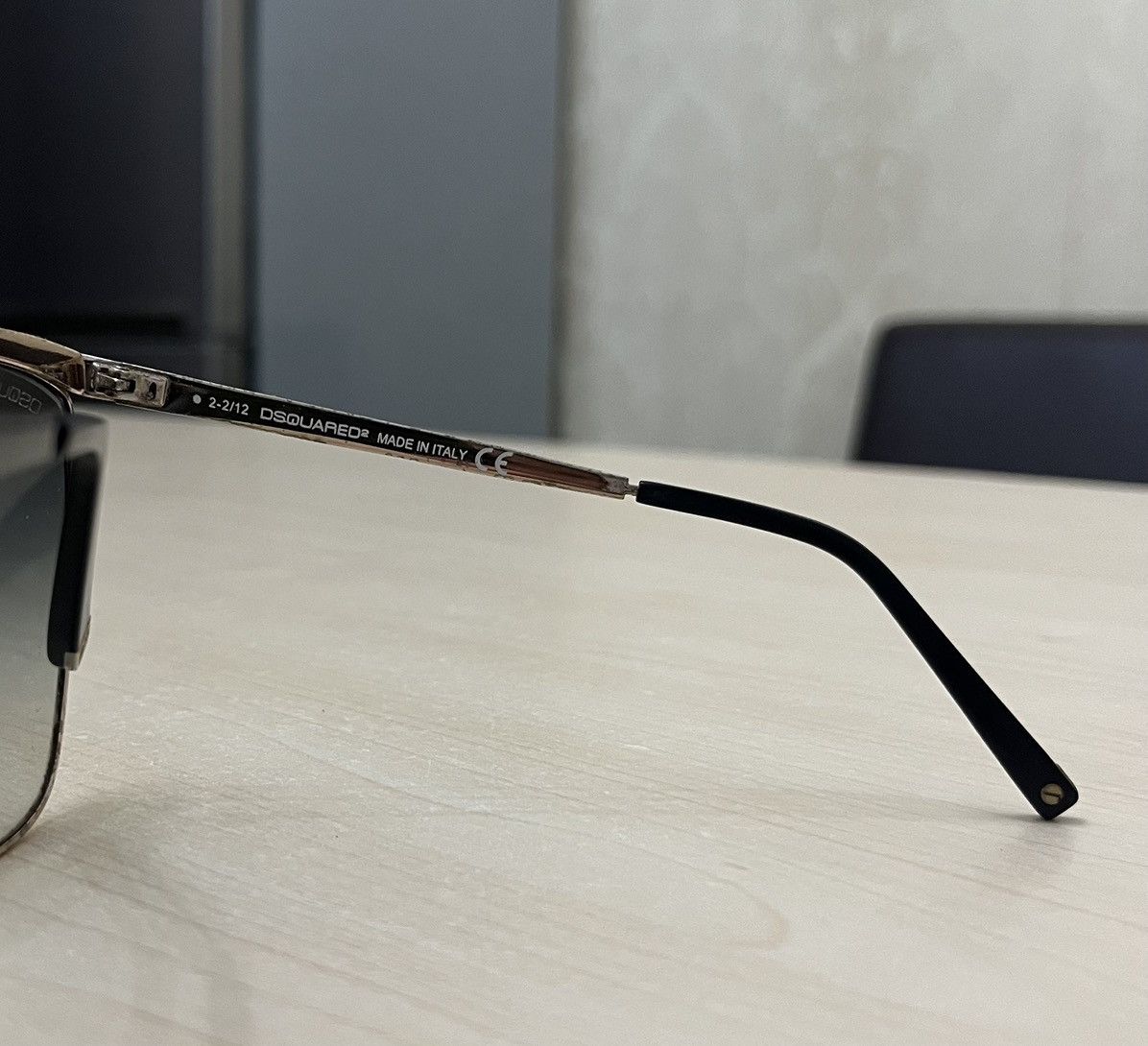 Dsquared2 Vintage Dsquared2 Sunglasses Women Oval Italy Designer Size ONE SIZE - 10 Thumbnail