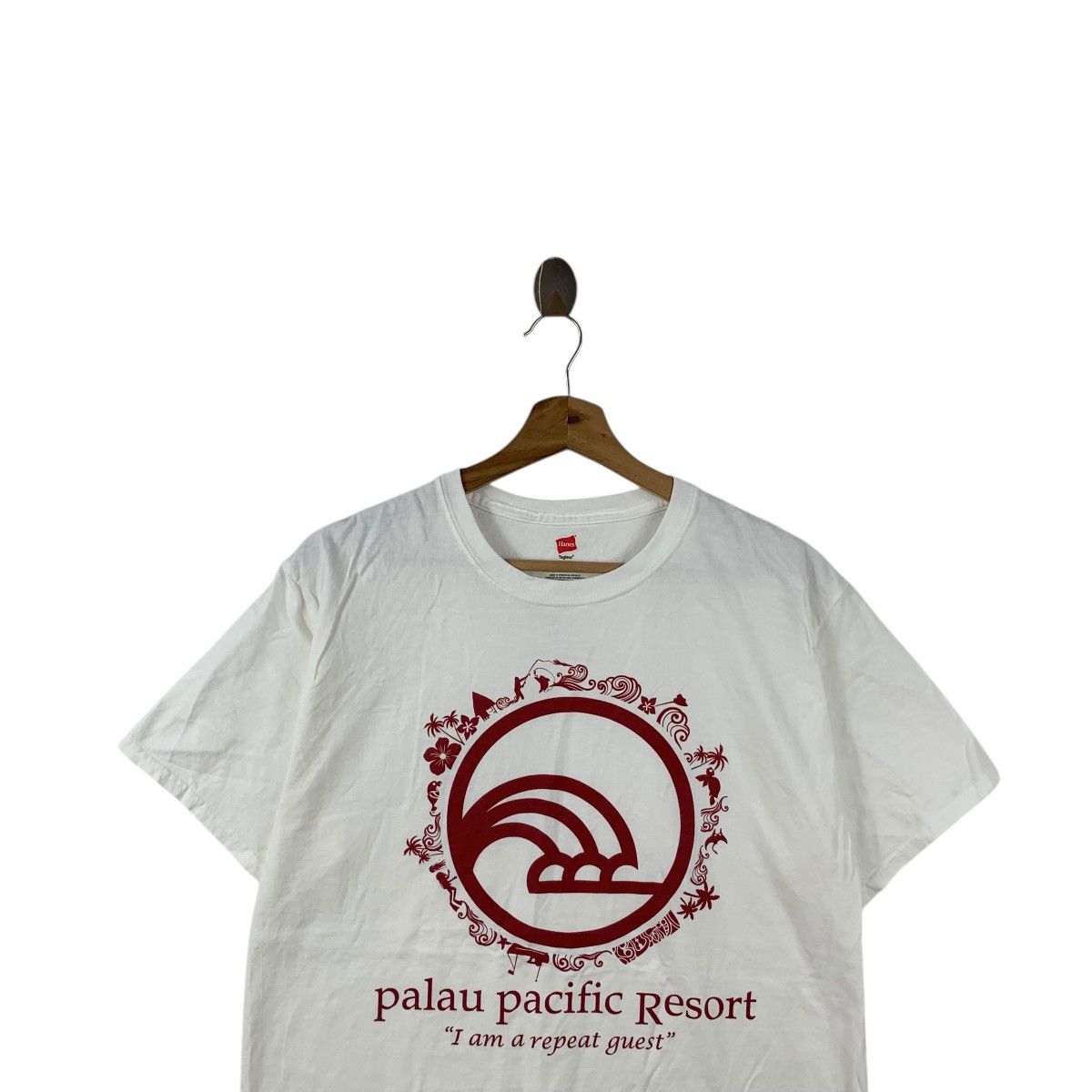 Vintage Vintage PALAU PACIFIC RESORT I Am A Repeat Guest M Tee Size US M / EU 48-50 / 2 - 2 Thumbnail