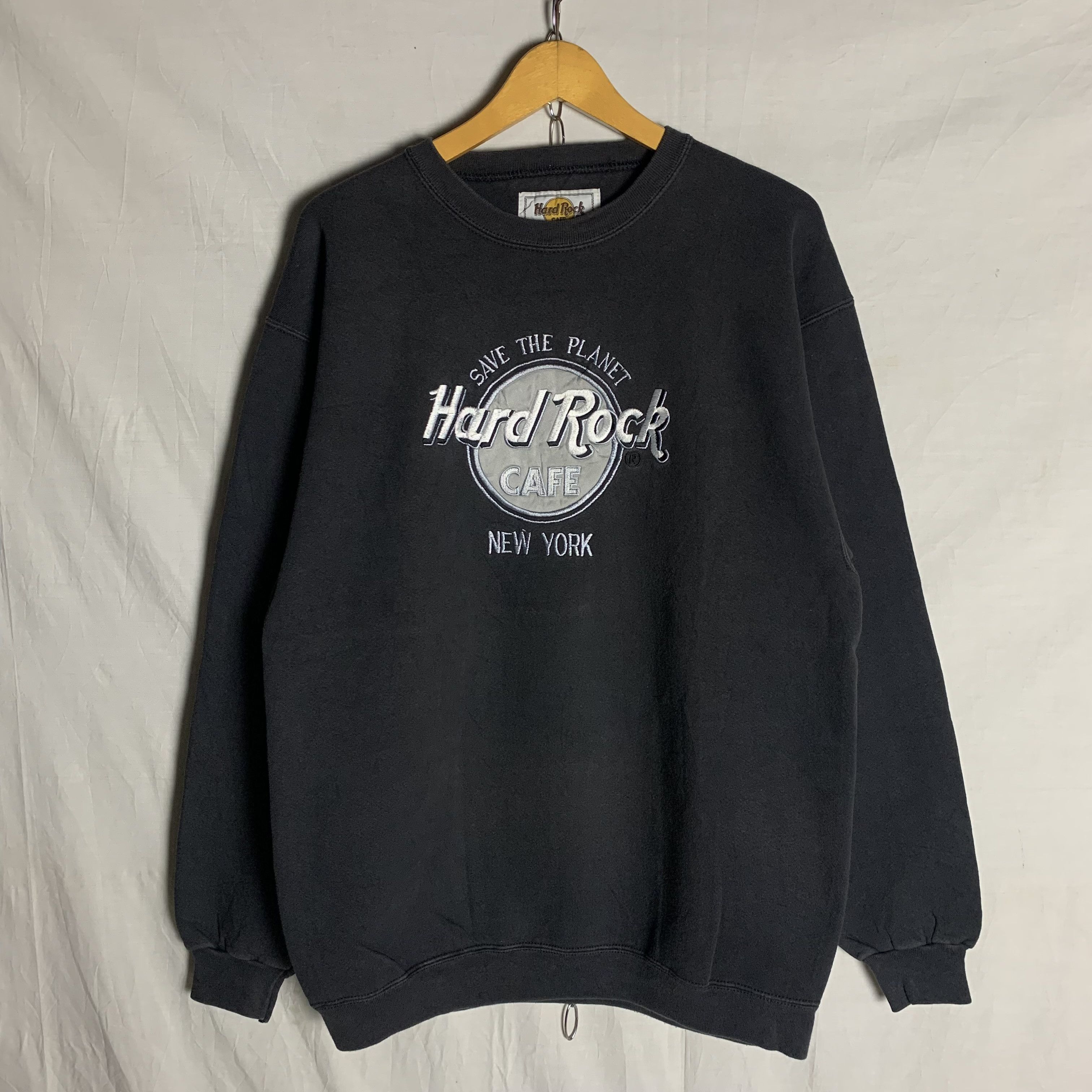 Hard Rock Cafe Vintage Hard Rock Cafe New York Sweatshirt Crewneck Size US L / EU 52-54 / 3 - 1 Thumbnail