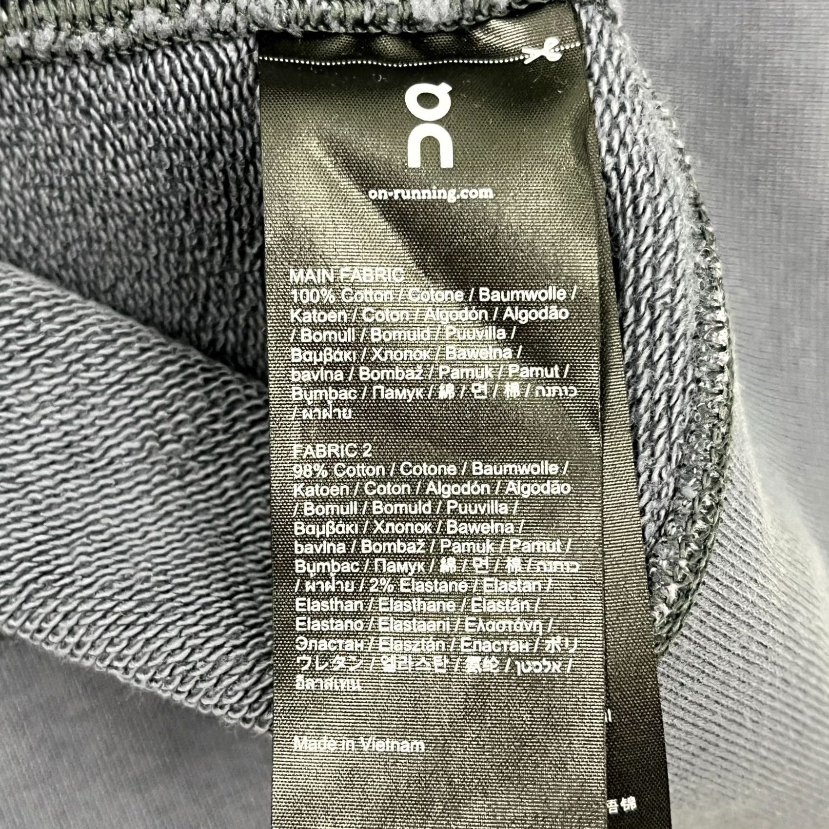 J Brand VINTAGE not applicable -> ON Brand Running Crew Sweatshirt Mens M Blue Gray Active Pullover Casual Cotton Size US M / EU 48-50 / 2 - 7 Thumbnail