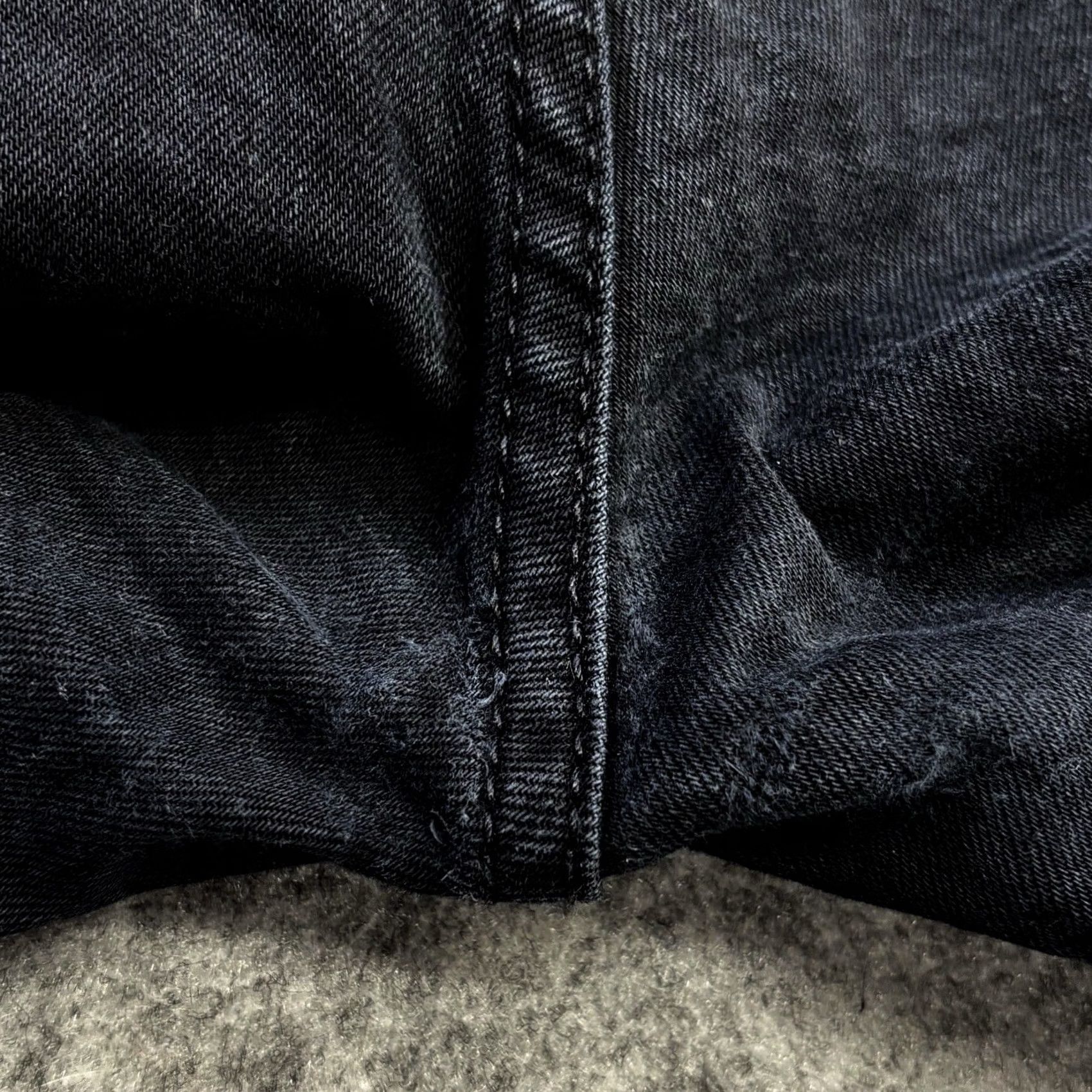 Levi's Levi's 511 Jeans W34" L31" Men Slim Zip Fly Black Used Denim 5-Pocket 34x31 Vintage N/A Size US 34 / EU 50 - 5 Thumbnail