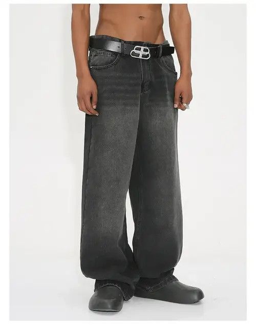 Jean Sachiko x Keito washed faded y2k loose baggy jeans Size US 32 / EU 48 - 3 Thumbnail