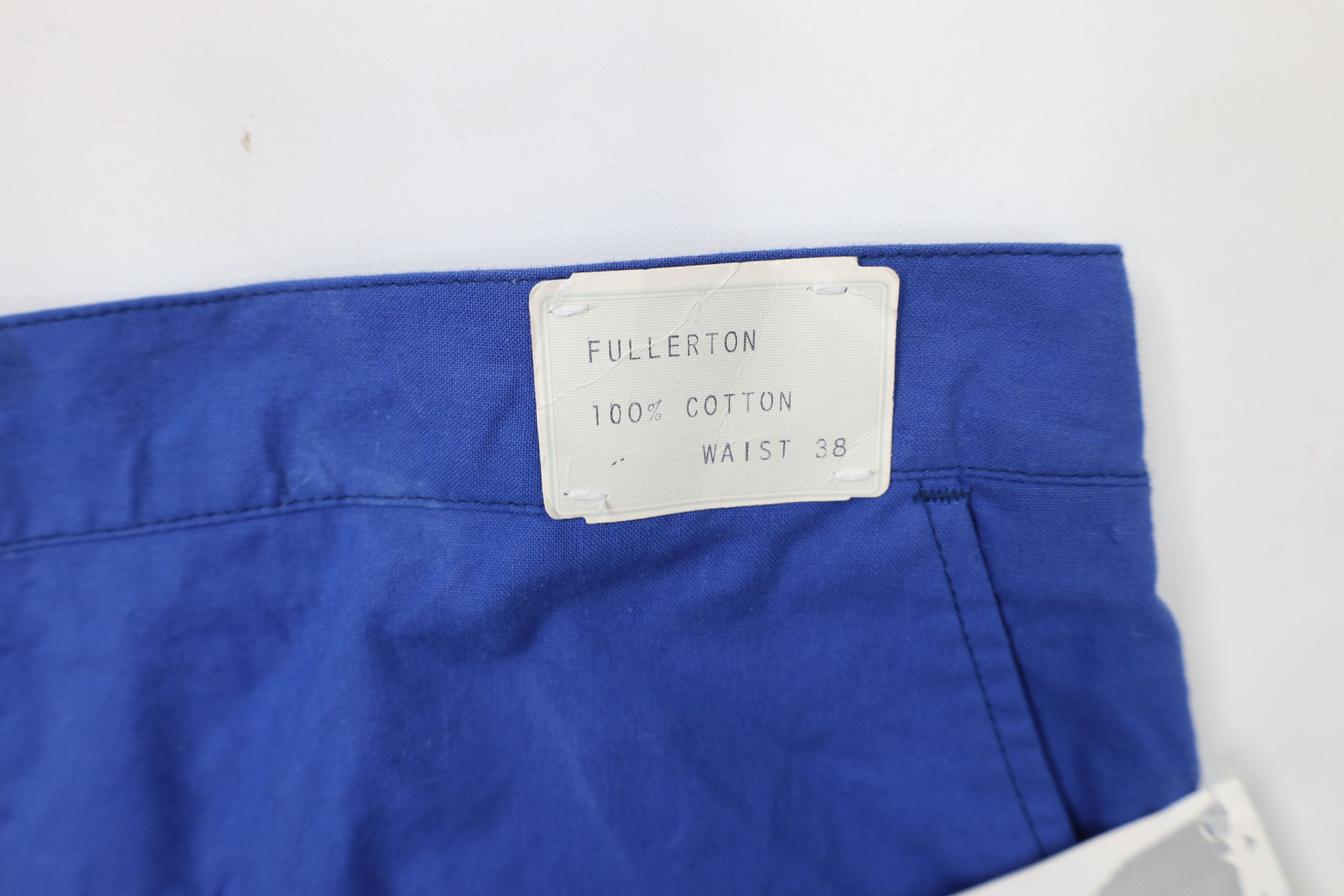 Adidas × Vintage Deadstock Vintage 80s Adidas Knee Tennis Golf Shorts Blue Size US 34 / EU 50 - 9 Thumbnail