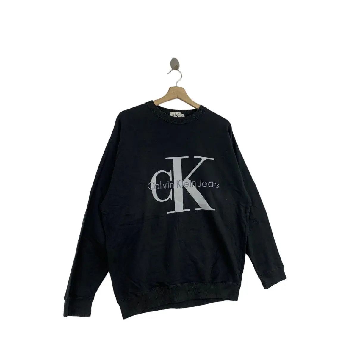 Calvin Klein Vintage CK CALVIN KLEIN JEANS Made In USA Sweatshirt Size L / US 10 / IT 46 - 2 Thumbnail