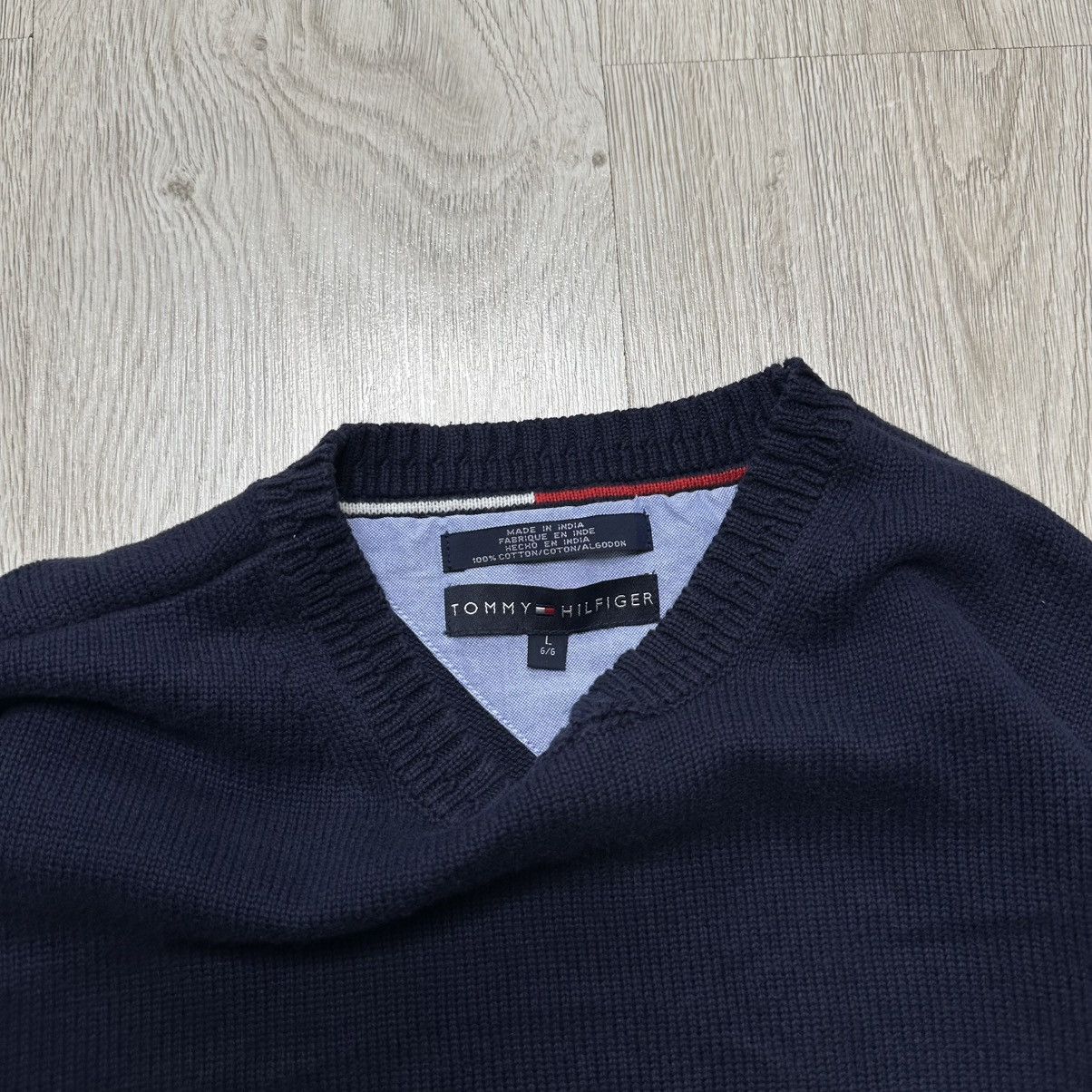 Tommy Hilfiger Vintage Tommy Hilfiger sweater Size US L / EU 52-54 / 3 - 6 Thumbnail