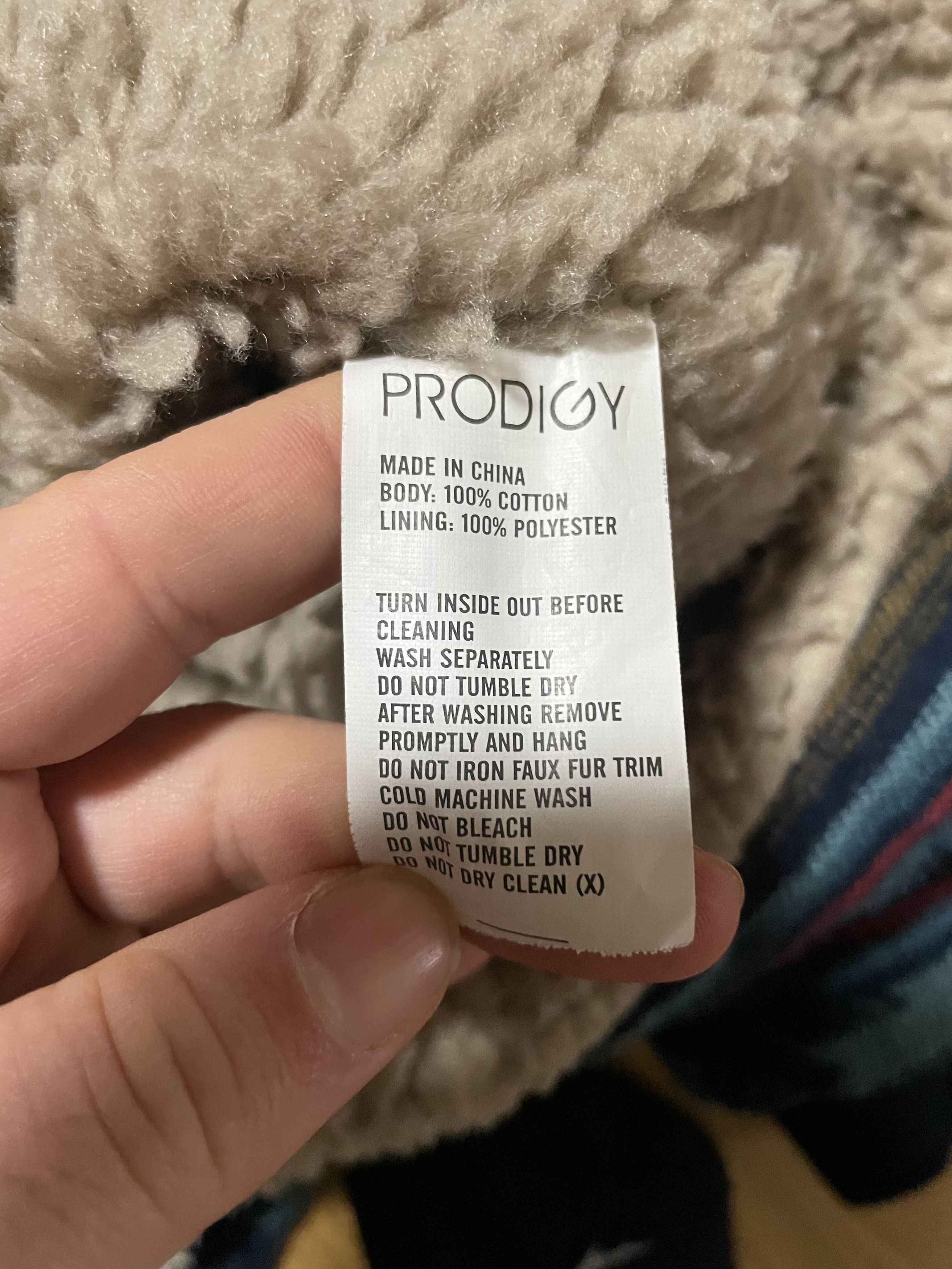 Vintage Prodigy Aztec Hooded Jacket Blue Southwestern Size US L / EU 52-54 / 3 - 4 Thumbnail
