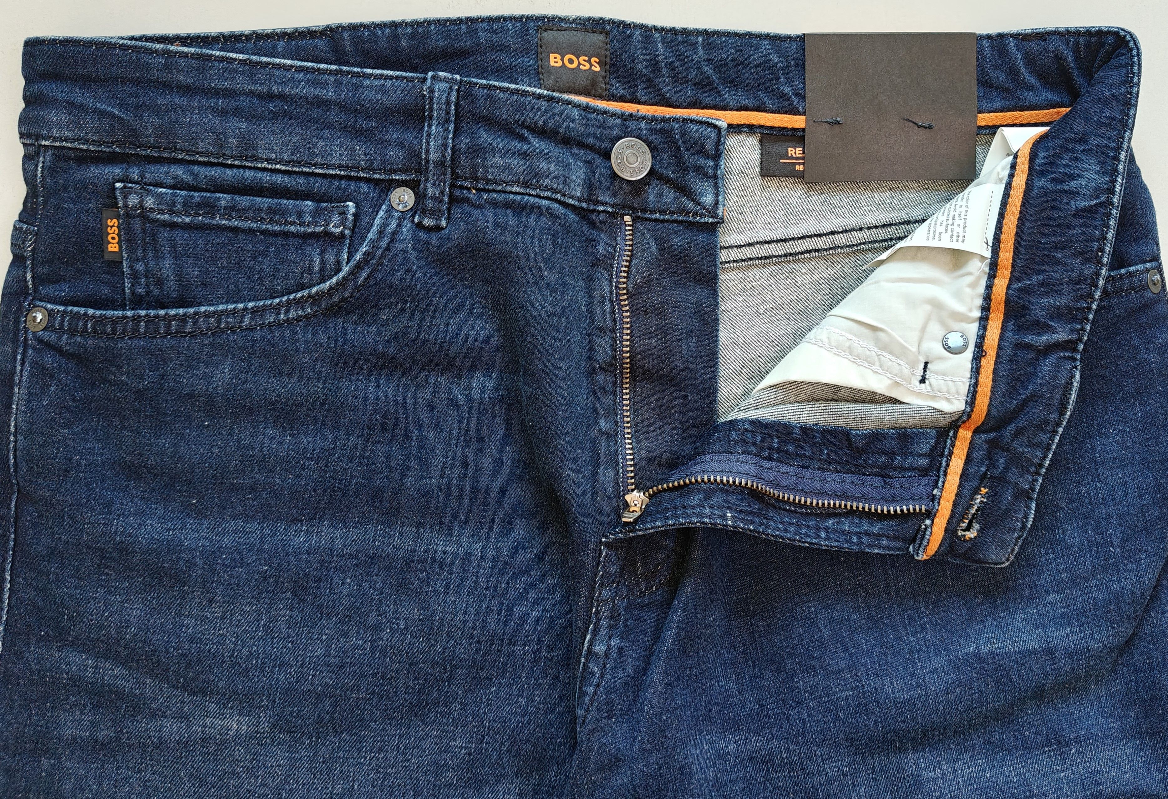 Hugo Boss HUGO BOSS RE.MAINE Regular fit Jeans Free Shipping T/6101 Size US 33 - 9 Thumbnail