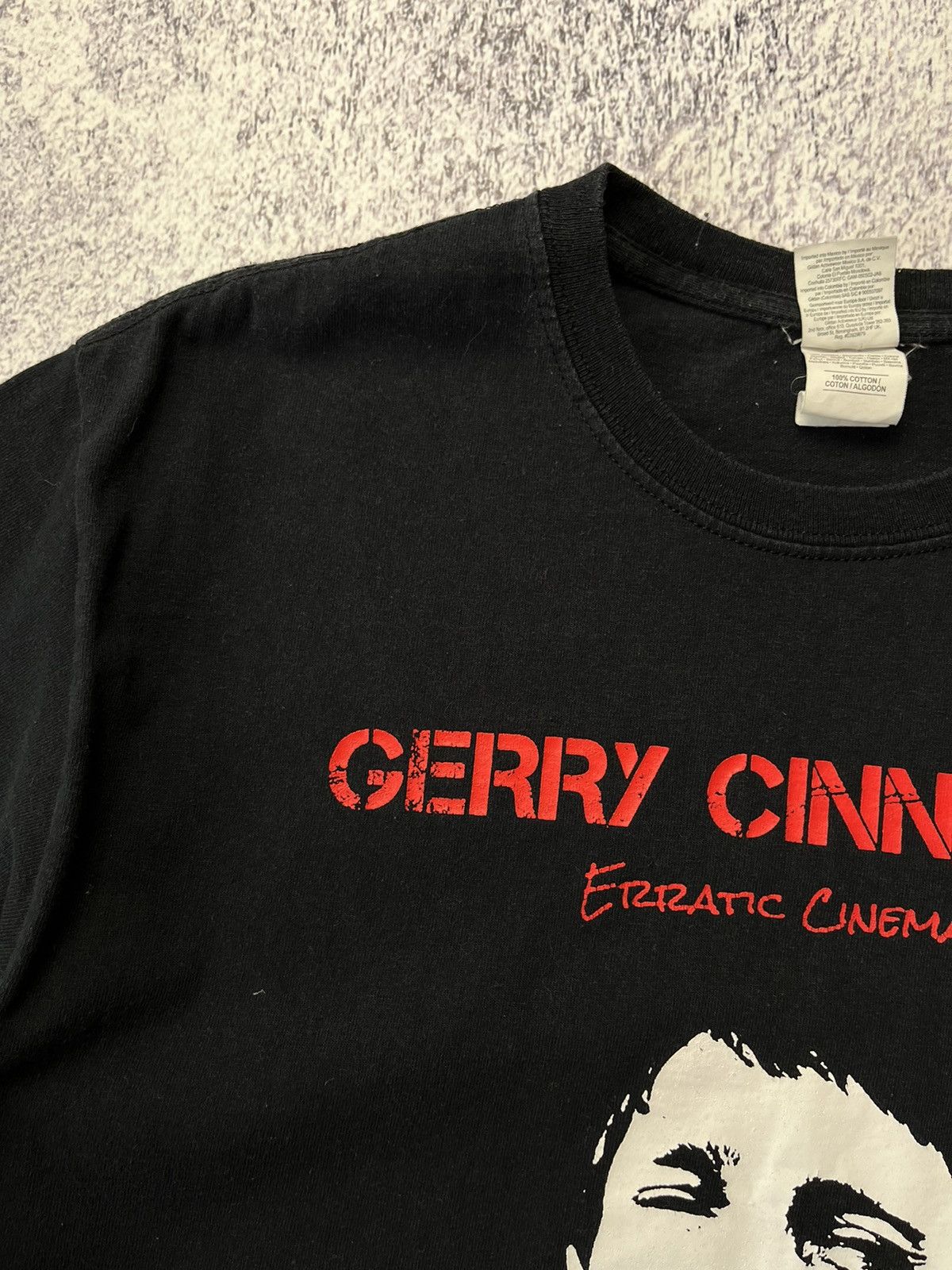 Band Tees Men's Vintage T-Shirt Gerry Cinnamon Erratic Cinematic Size US M / EU 48-50 / 2 - 9 Thumbnail