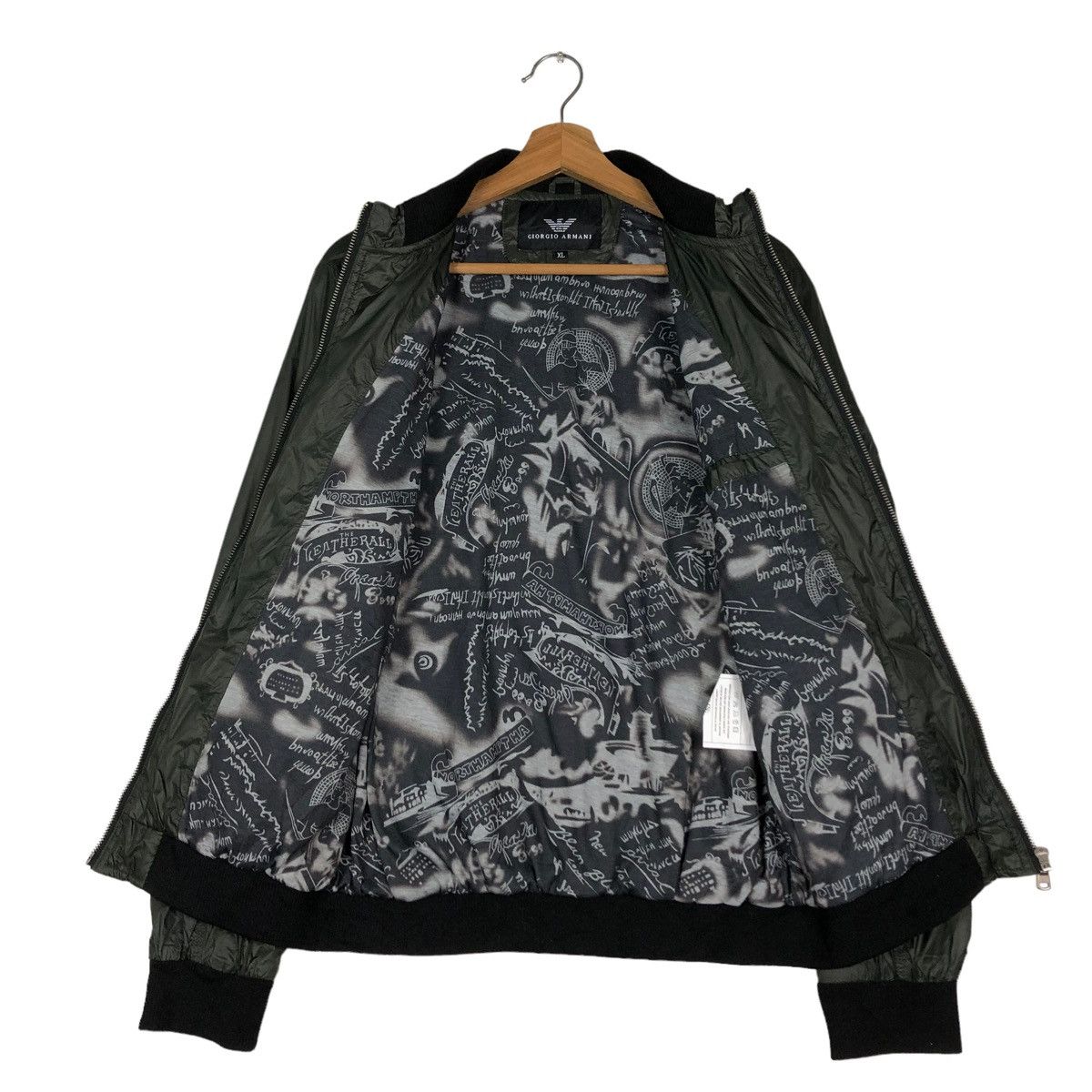 Japanese Brand 🔥VTG FLY RIOT RIOT BOMBER JACKET GIORGIO ARMANI MILITARY Size US XL / EU 56 / 4 - 13 Thumbnail