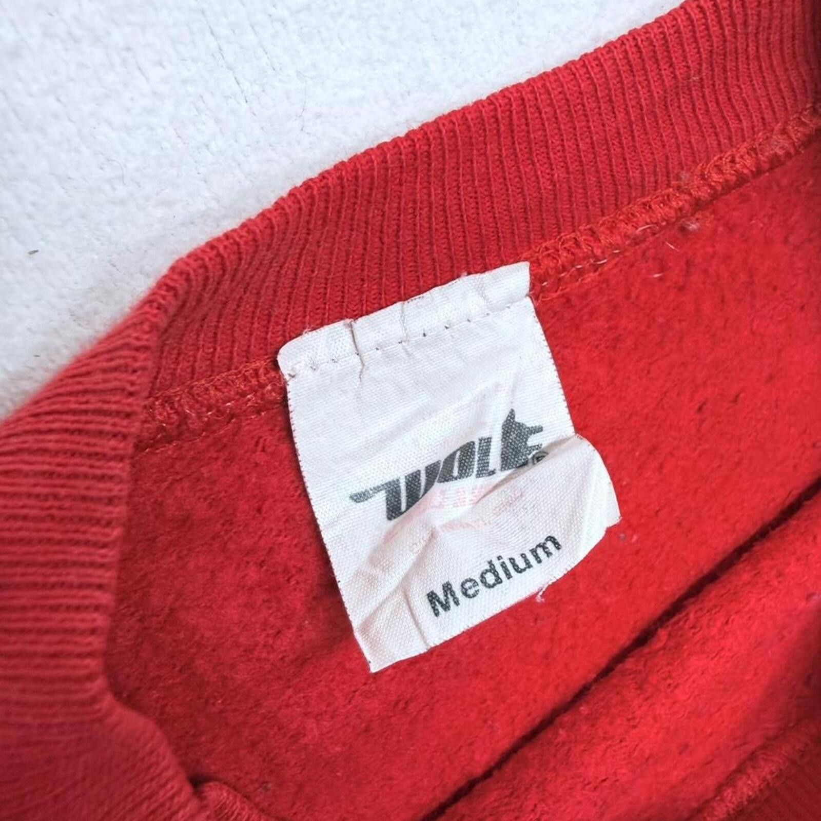 Other Vintage thrashed 80s crewneck sweatshirt black cat FAIRFAX Size US M / EU 48-50 / 2 - 3 Thumbnail