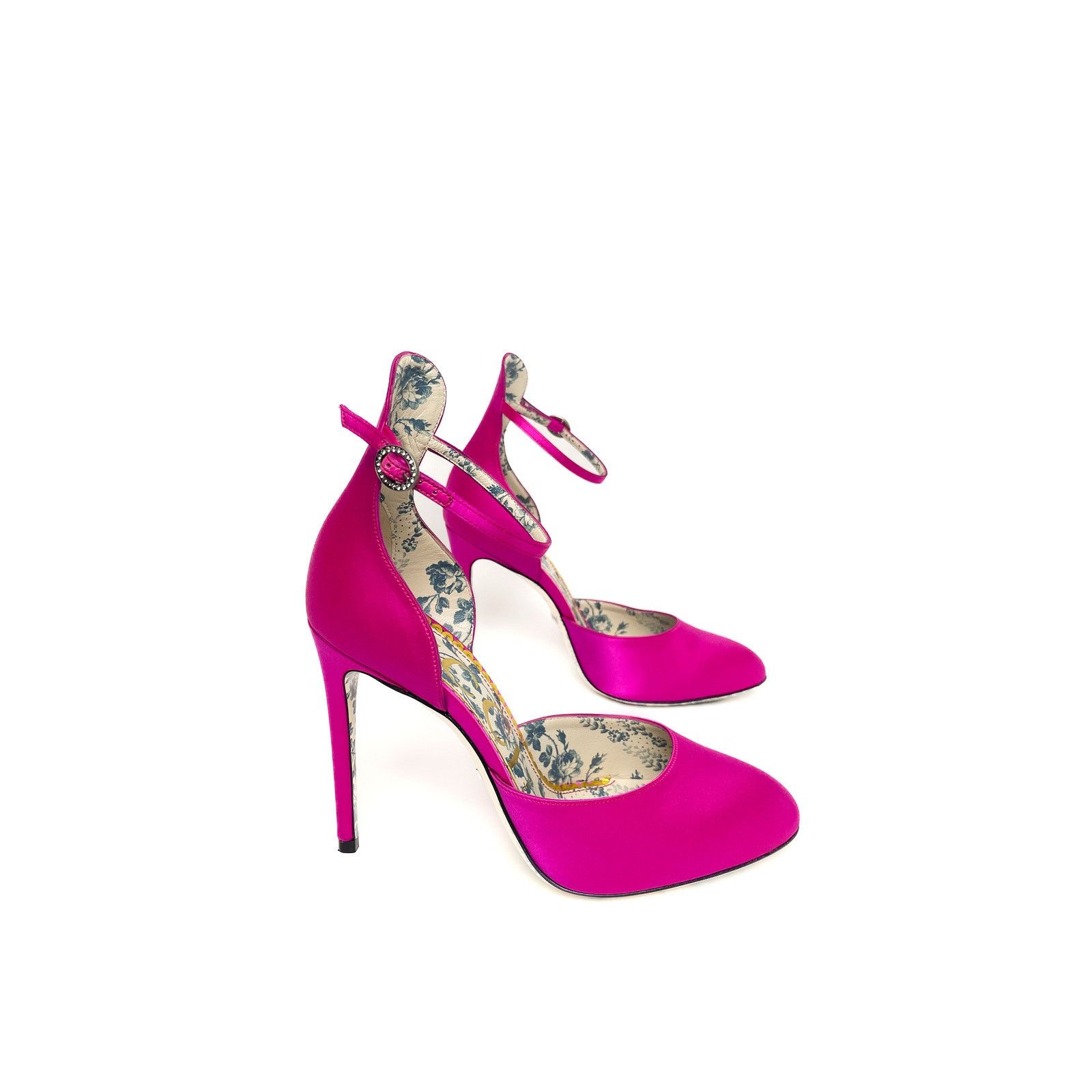 Gucci Neon Pink Heels Size US 8 / IT 38 - 1 Thumbnail