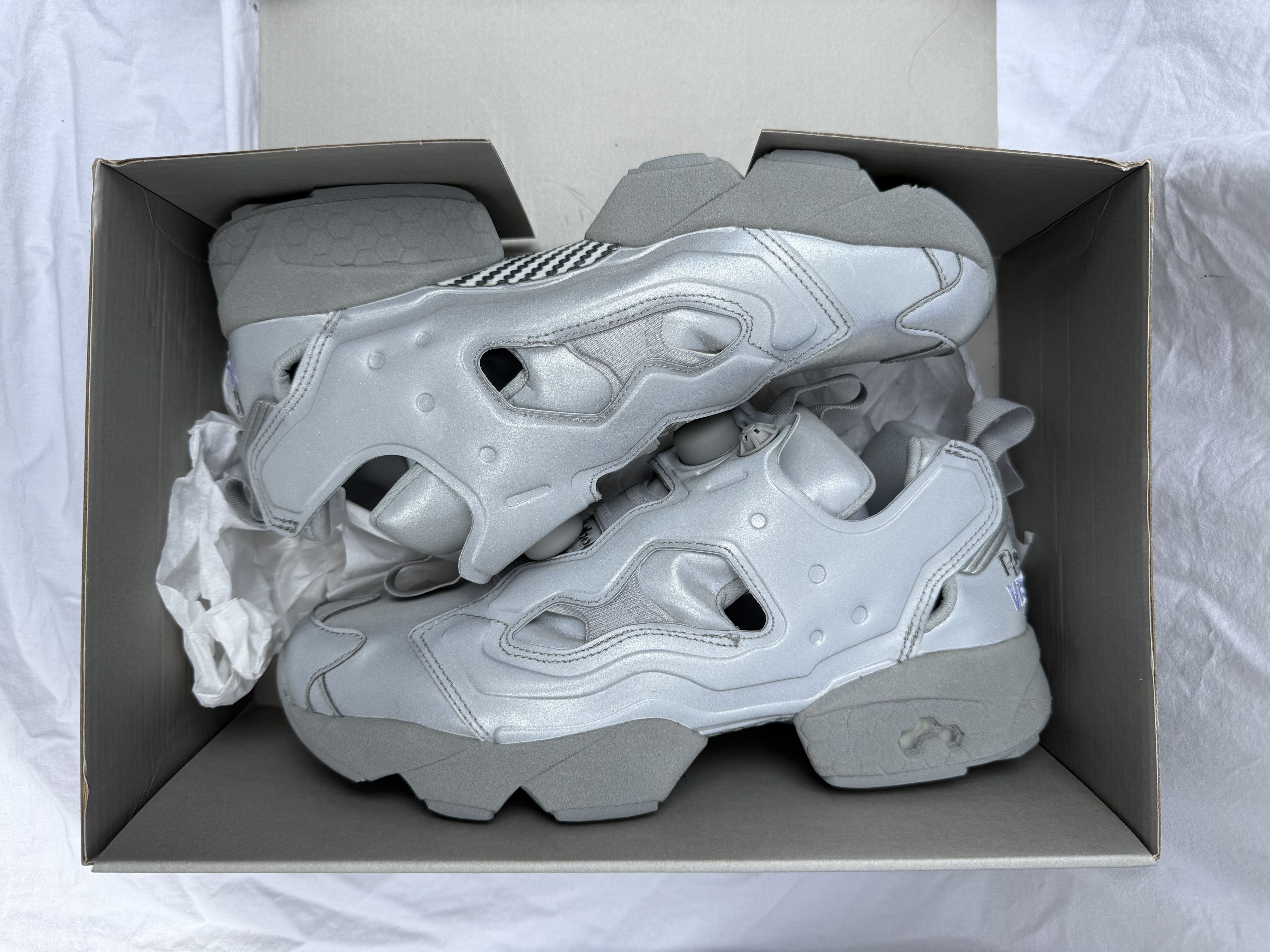 Reebok × Vetements Vetements x Reebok Reflective Instapump Fury (Unisex) Size US 9 / EU 42 - 8 Thumbnail