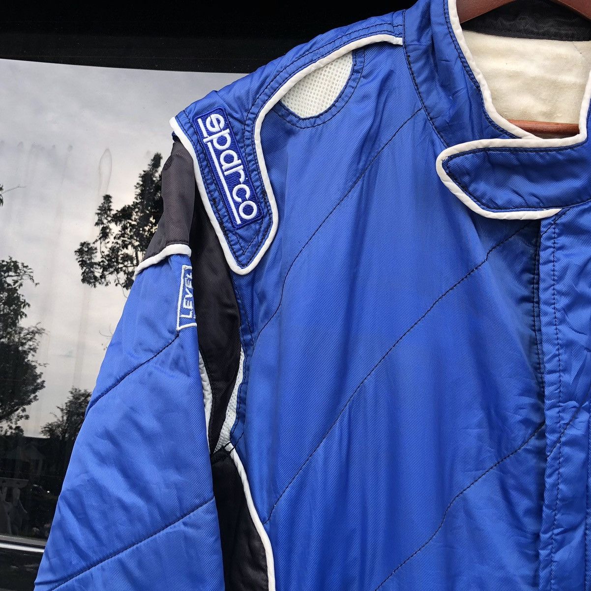 Sports Specialties Nankai Sparco Mod.K26 Yokohama Racing Suit Jacket Size US L / EU 52-54 / 3 - 3 Thumbnail