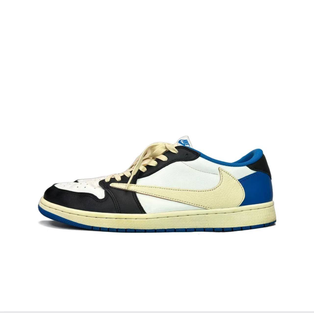 Nike × Travis Scott Nike AJ X Travis Scott X Fragment Desgng low top sneakers Size US 11.5 / EU 44-45 - 1 Thumbnail