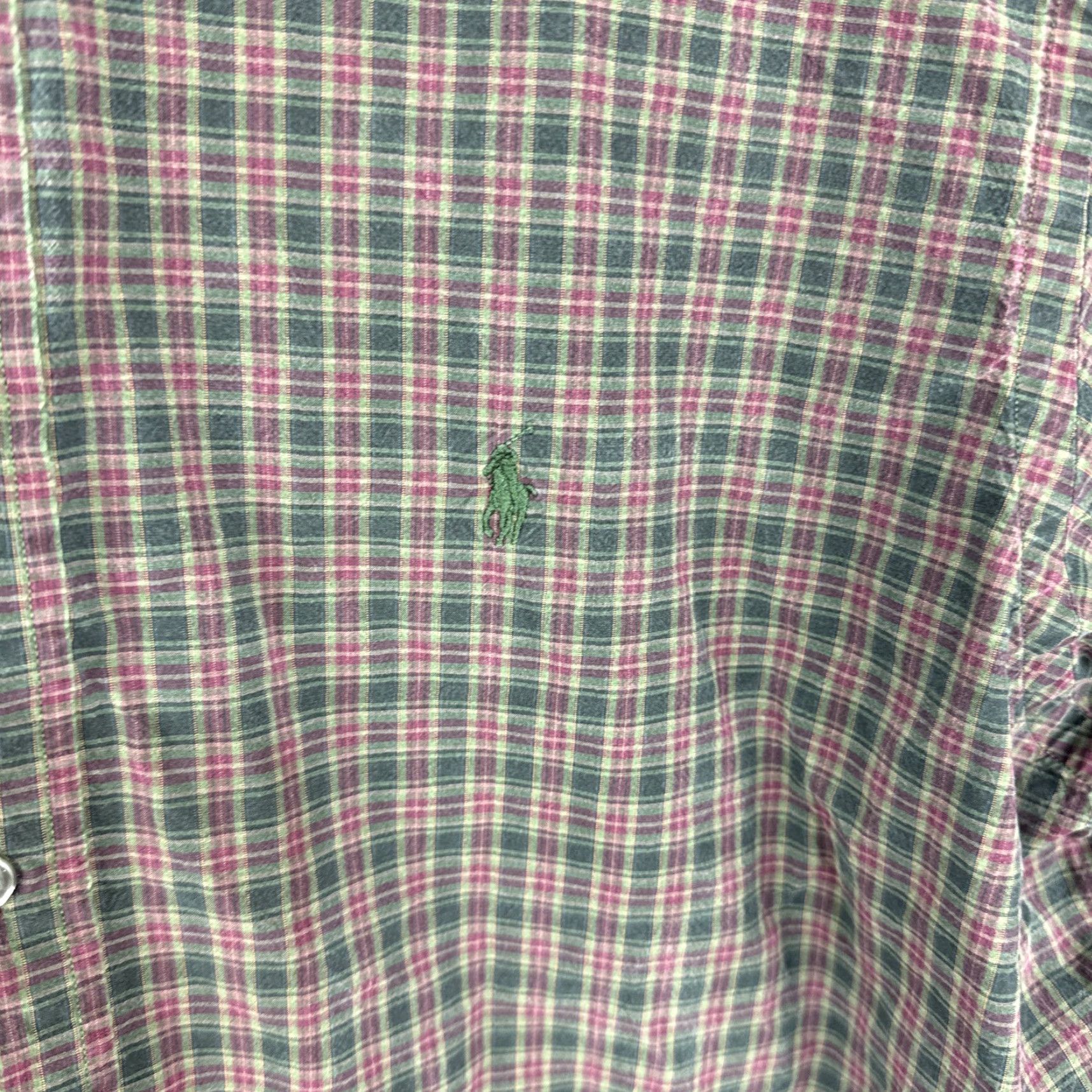 Polo Ralph Lauren VINTAGE Polo Ralph Lauren Mens Classic Fit Shirt XL Plaid Long Sleeve Button-Up Size US XL / EU 56 / 4 - 6 Thumbnail