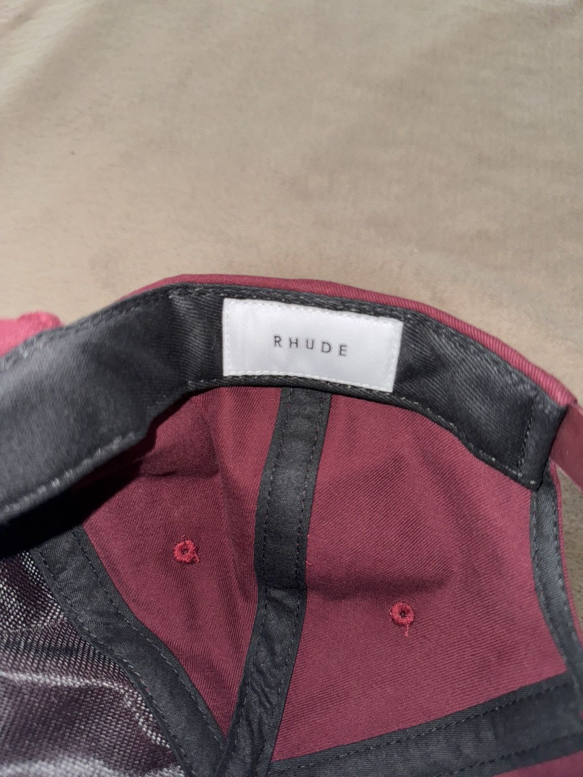 Rhude Rhude Crescent Hat Size ONE SIZE - 3 Thumbnail